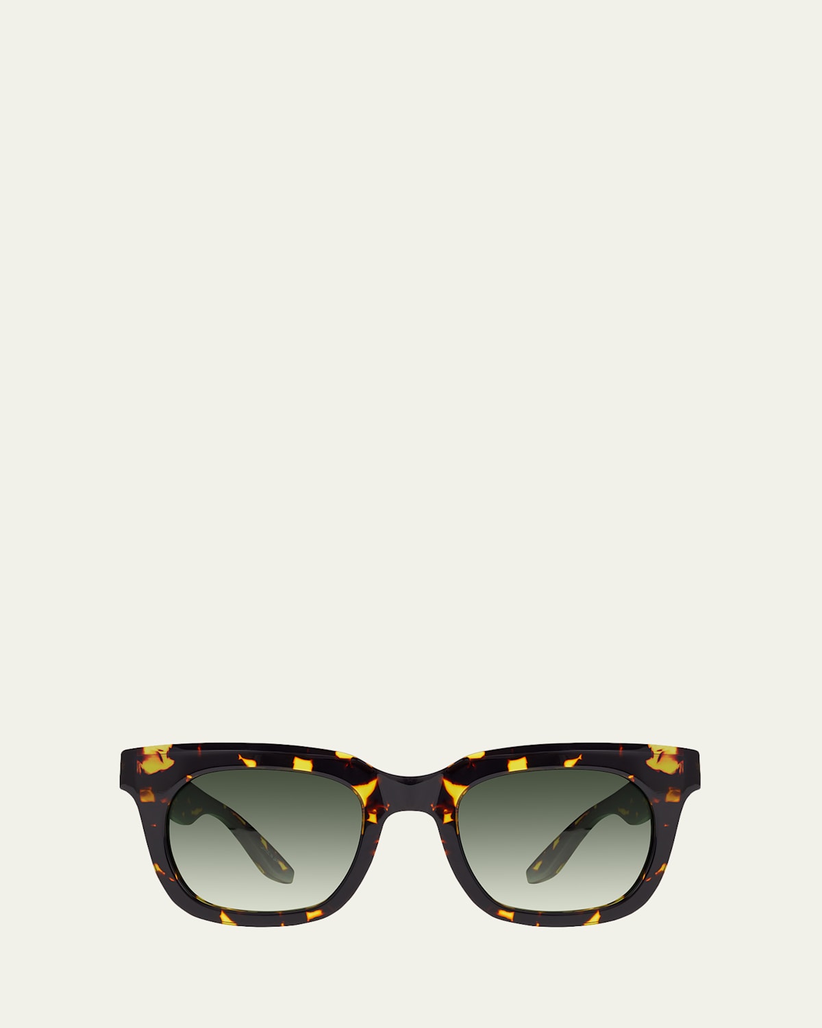 Barton Perreira Samo Acetate Square Sunglasses In Black