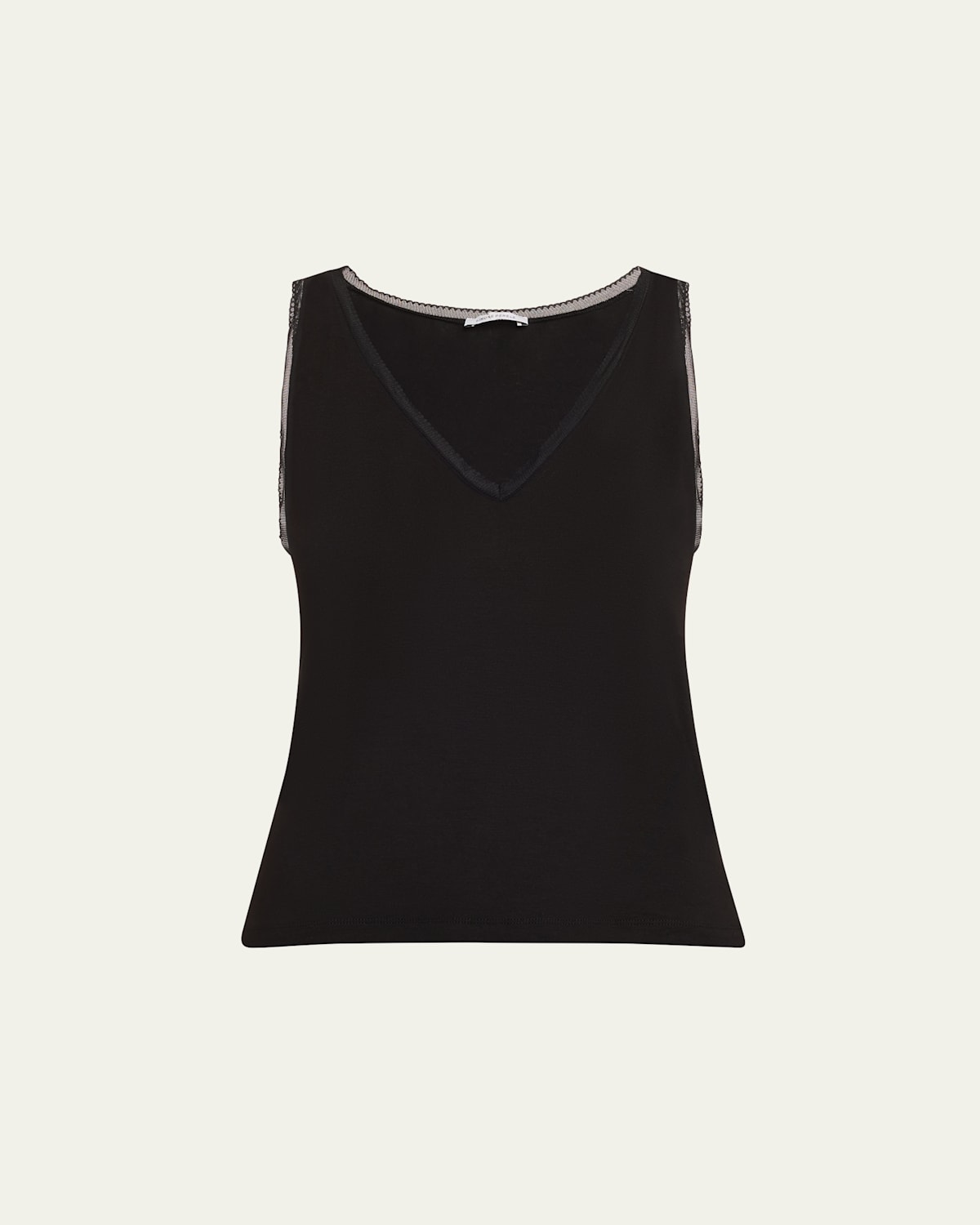Simone Perele Aurore Pajama Top In Black