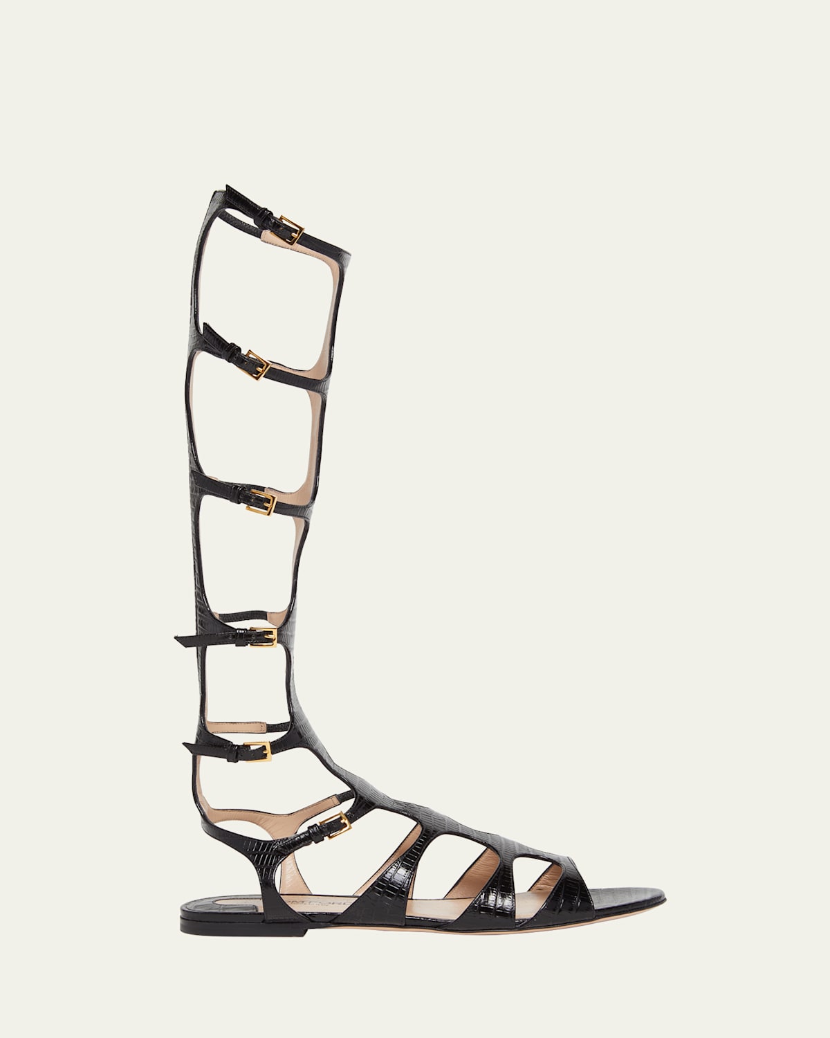 TOM FORD PARADIS KNEE-HIGH GLADIATOR SANDALS 