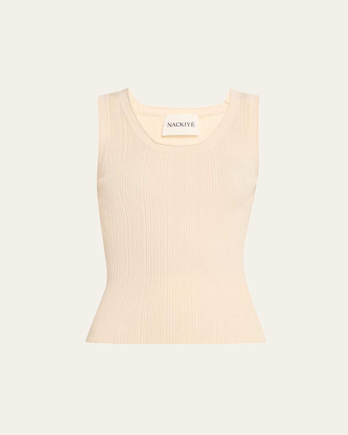 Fine Ribbed Tank Top