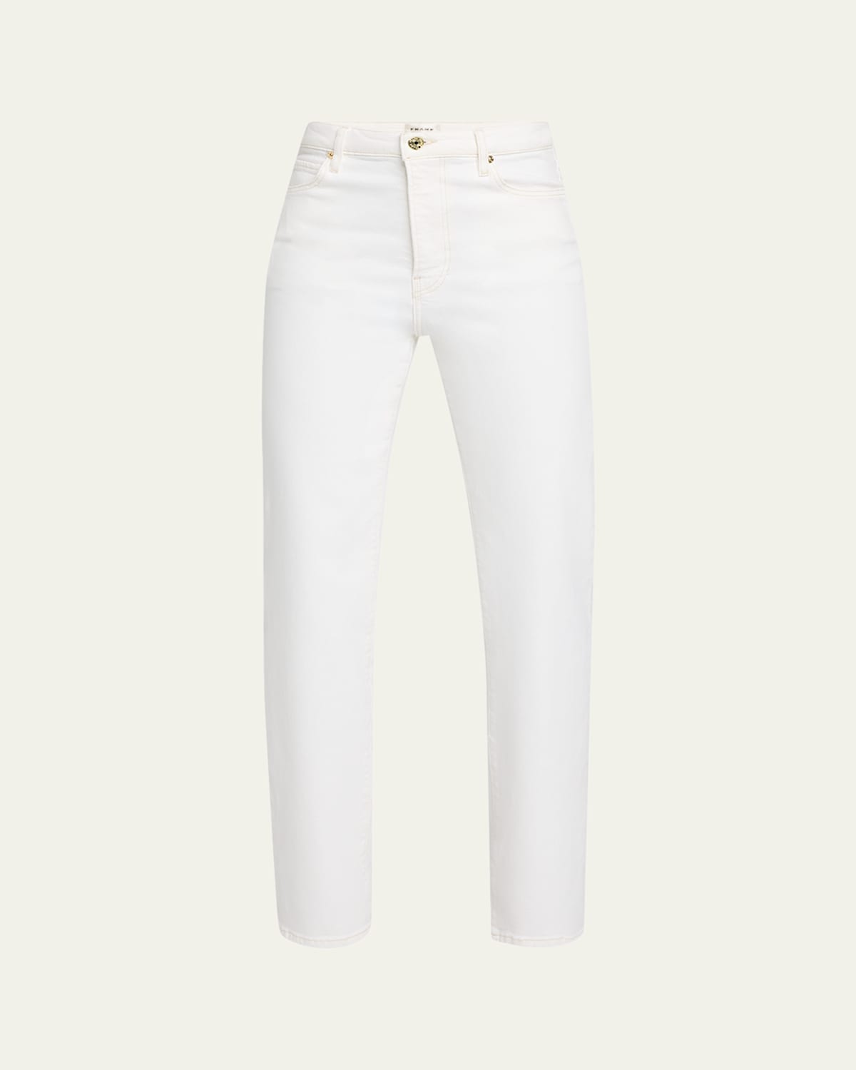 Shop Frame The Ruler Jeans In Au Natural Clean