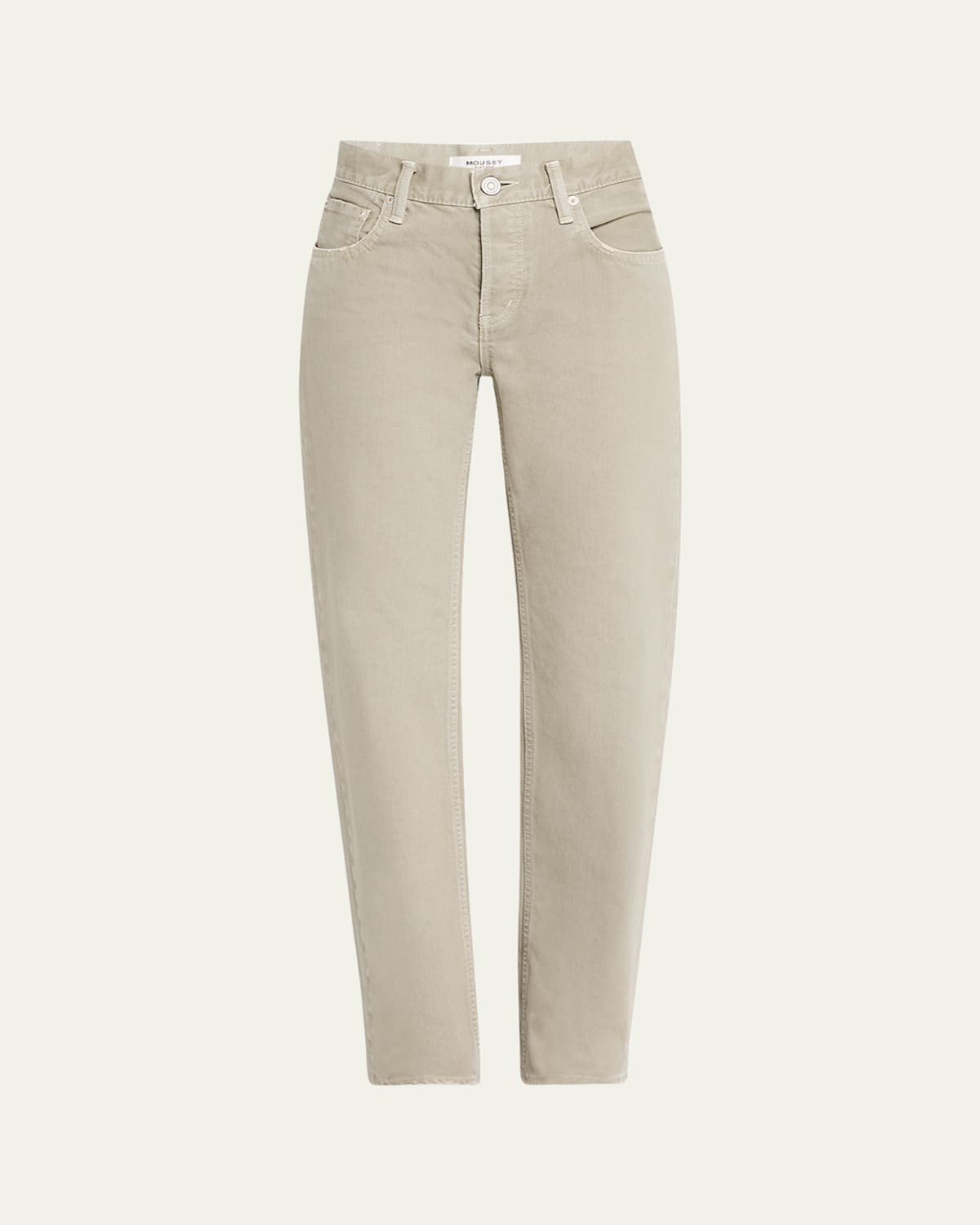 Bayonne Straight Low-Rise Jeans