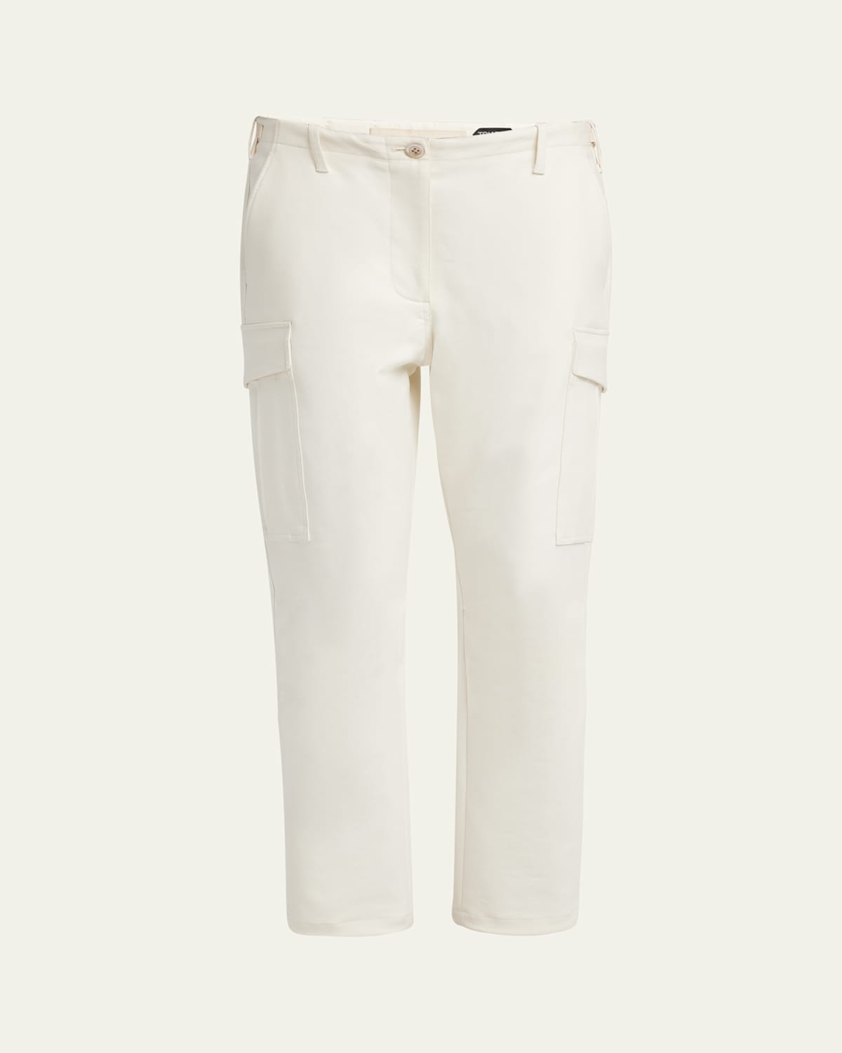 Straight-Leg Cargo Trousers