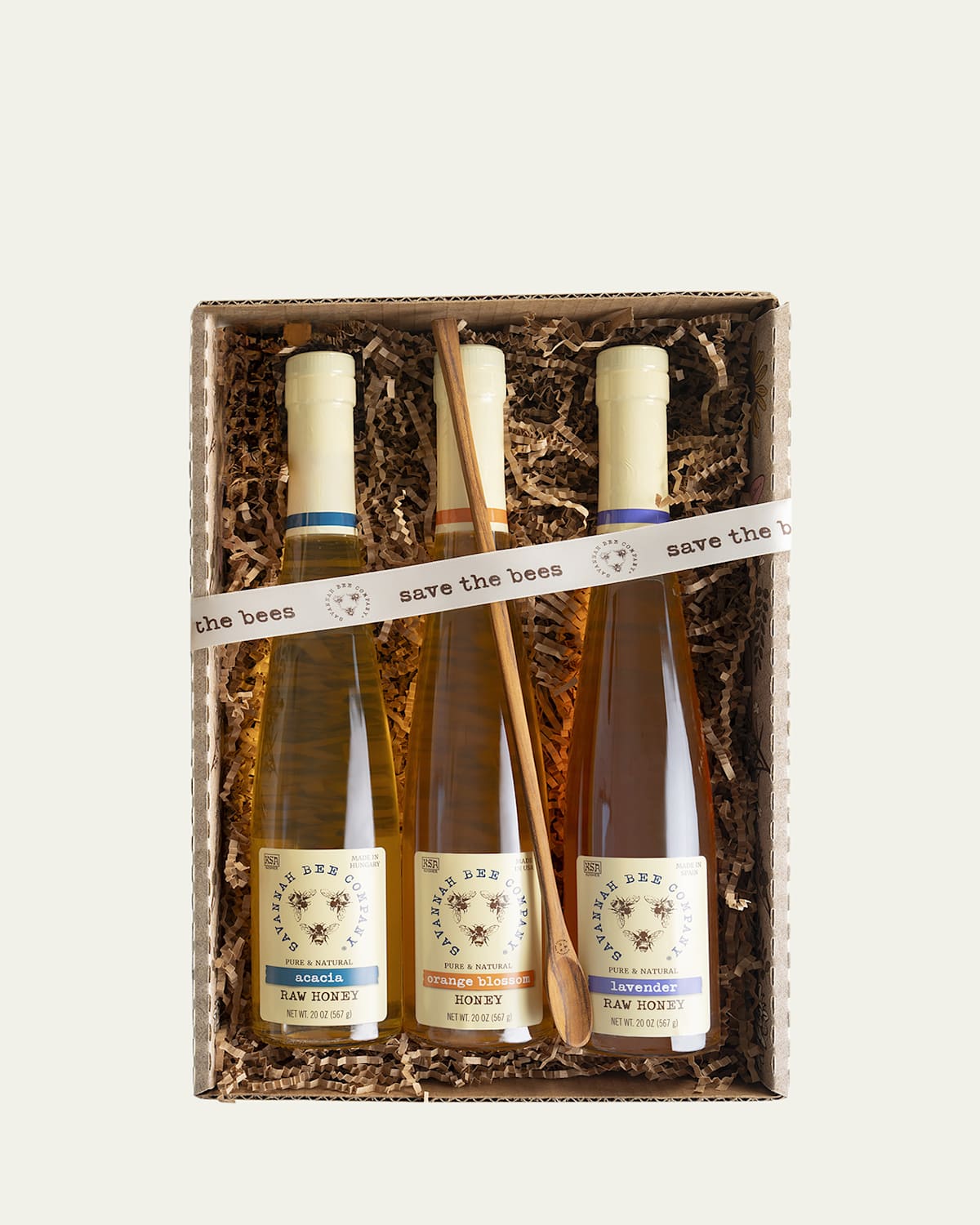 Trio Honey Flute Gift Set, 3 x 20 oz.