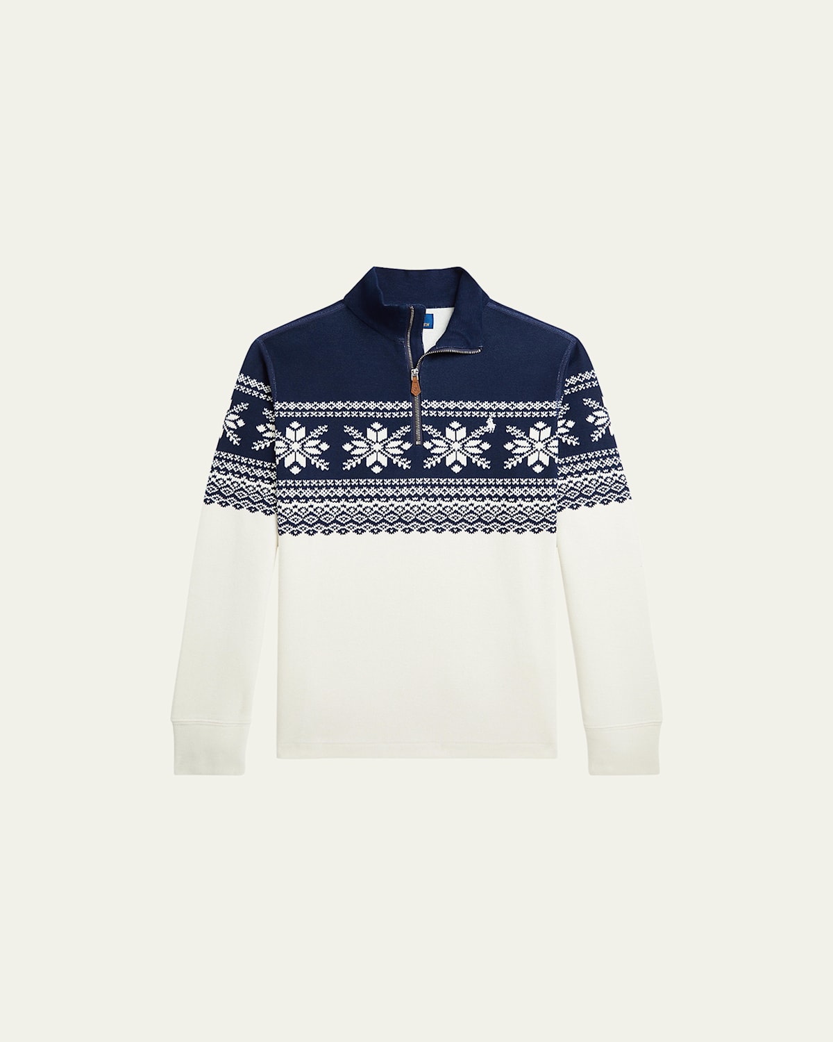 Boy's Estate Snowflake Sweater, Size S-XL