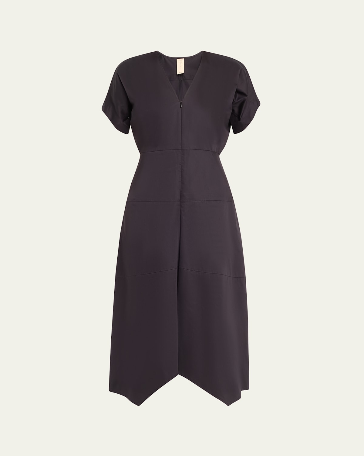 Aissa Joi Handkerchief Midi Dress