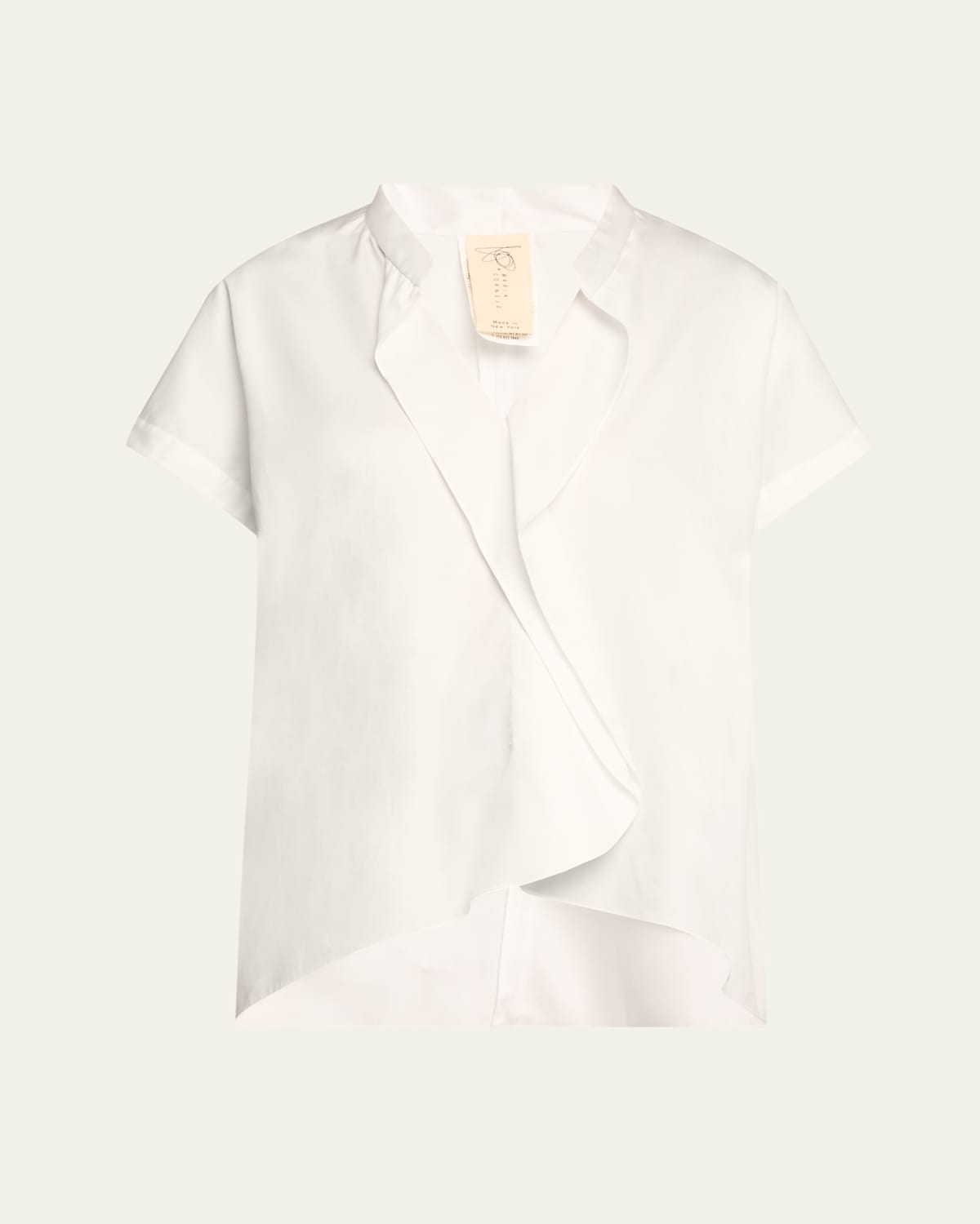 Fin Gaban Ruffle Short Sleeve Top