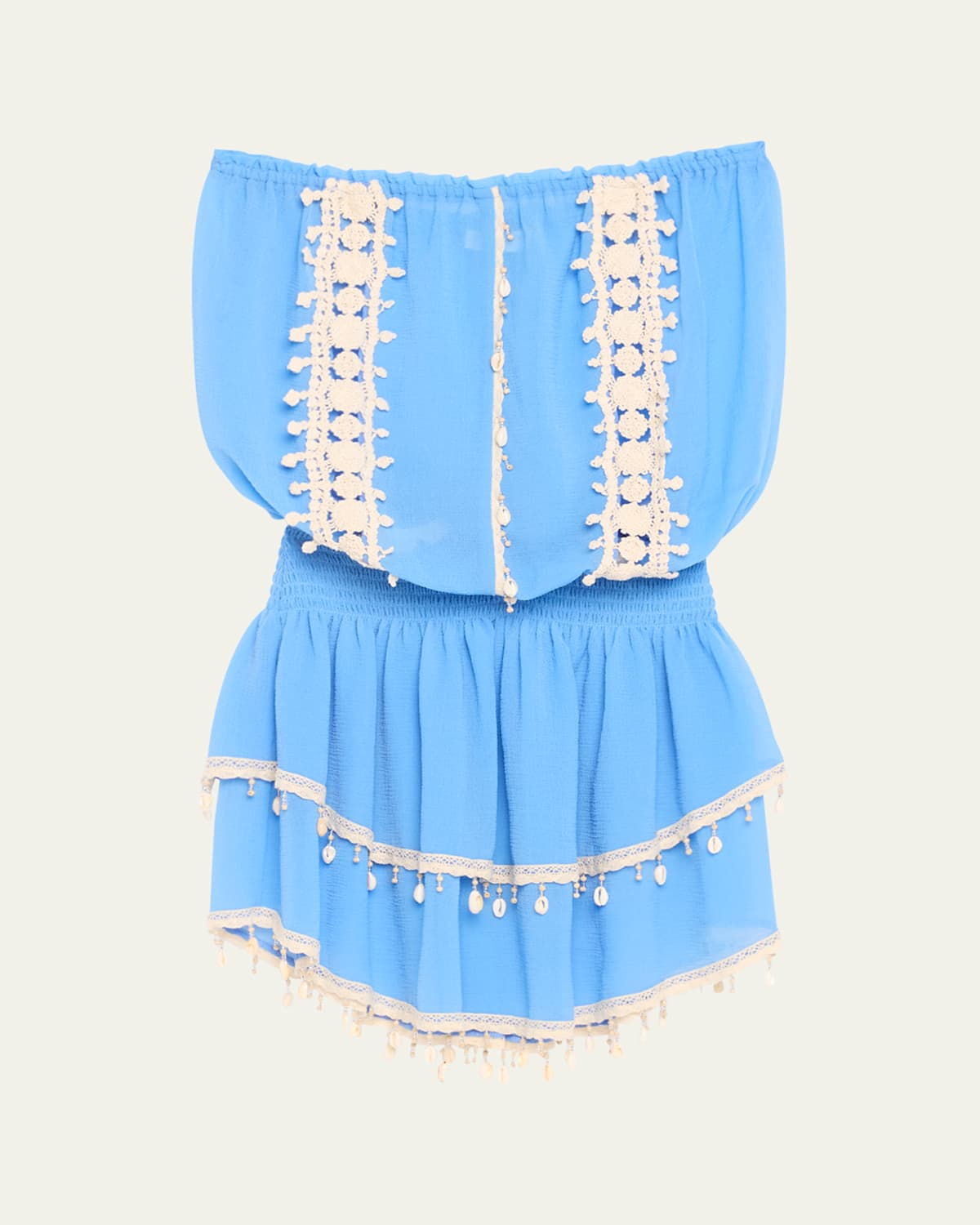 RAMY BROOK PERRY STRAPLESS MINI DRESS 