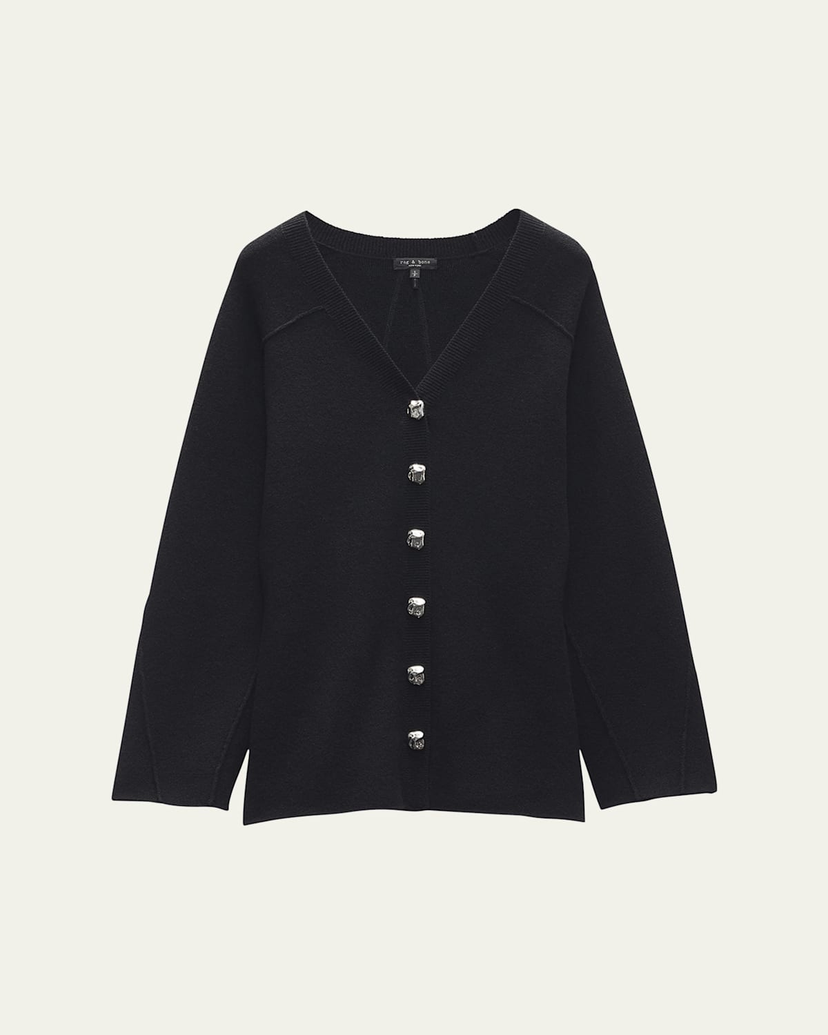 Bridget Long V-Neck Cardigan