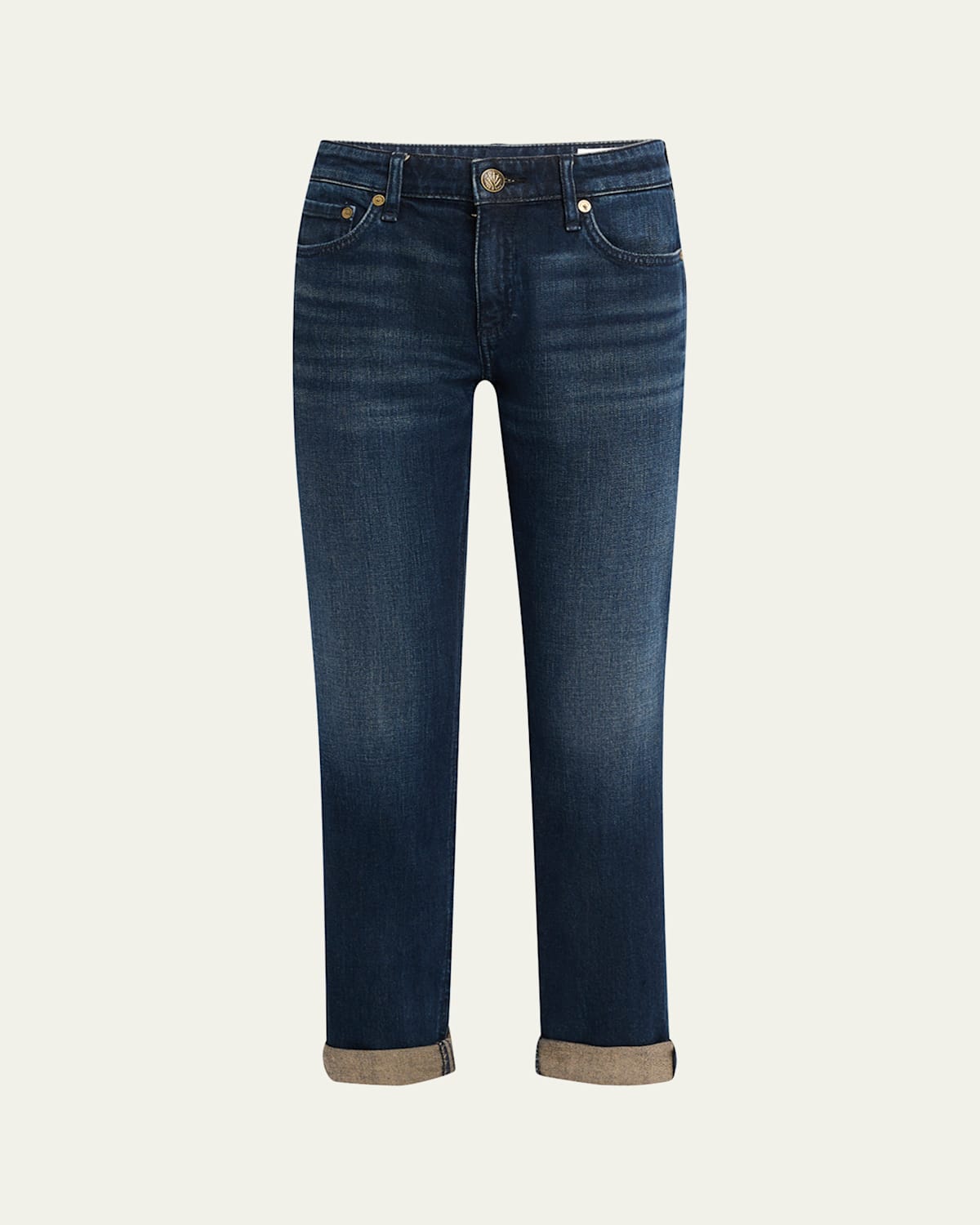 Rag & Bone Dre Low-rise Slim Boyfriend Jeans In Sienna