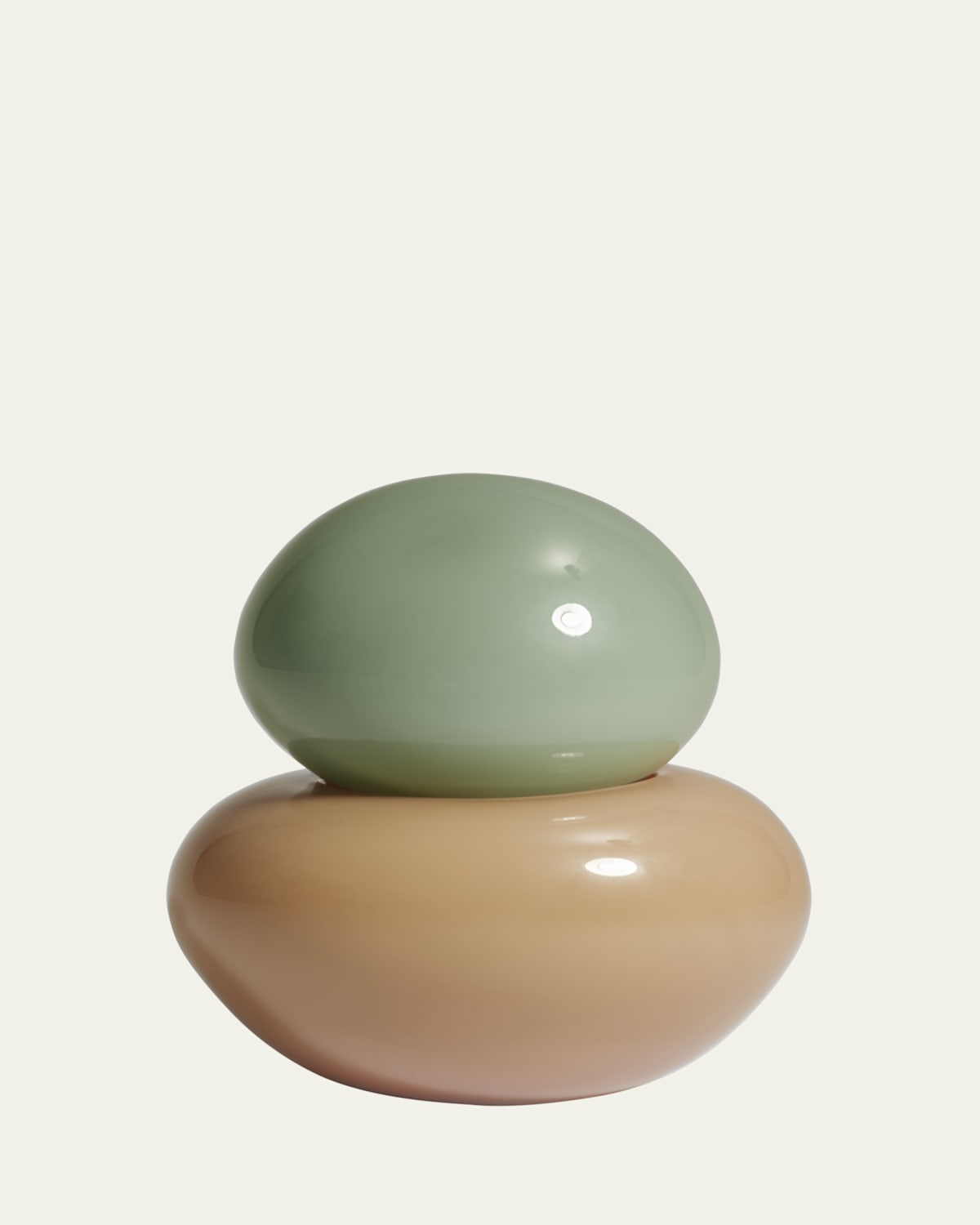 Helle Mardahl Bonbonniere Decorative Accent In Mint Rhubarb