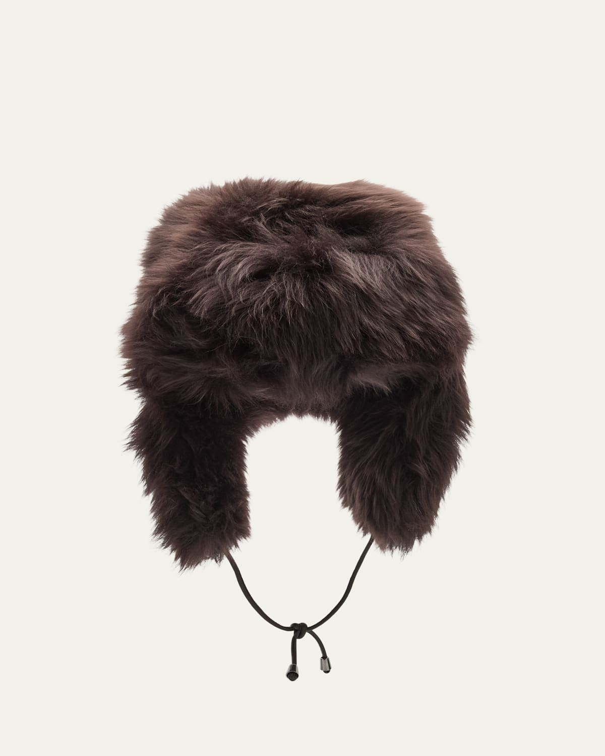 Cashmere Shearling Fur Trapper Hat