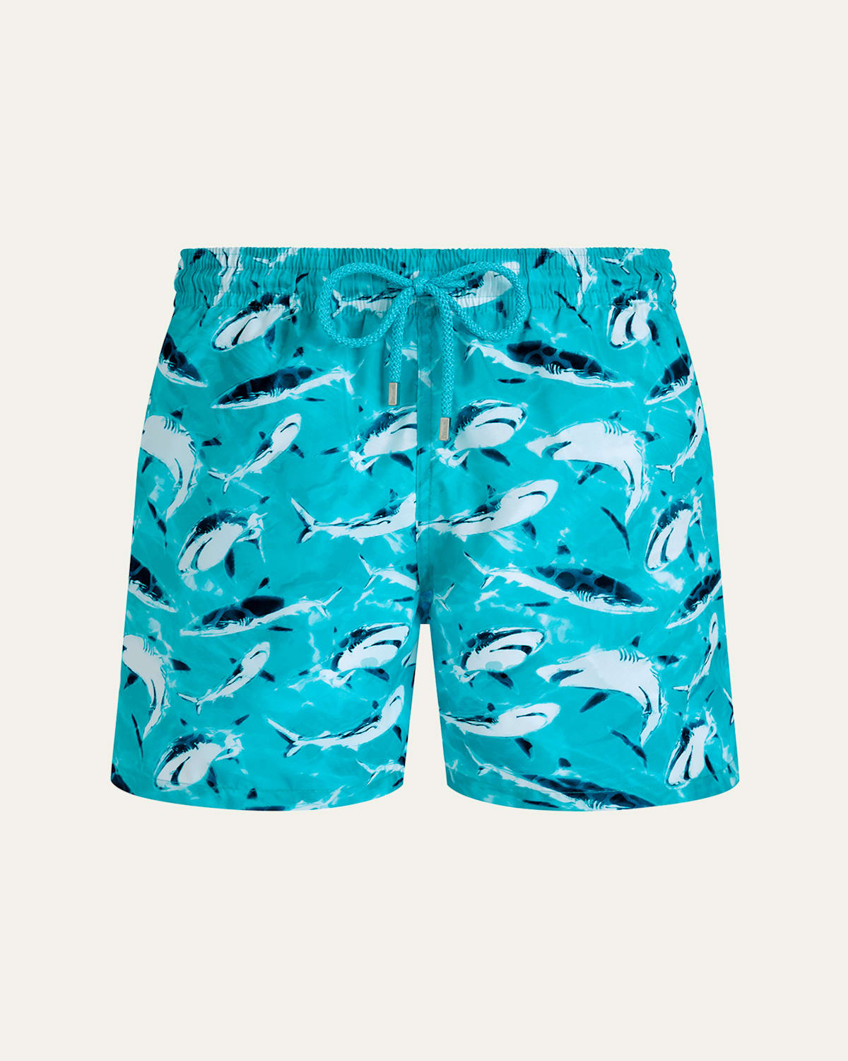 Men's Requins Shark-Print Swim Shorts