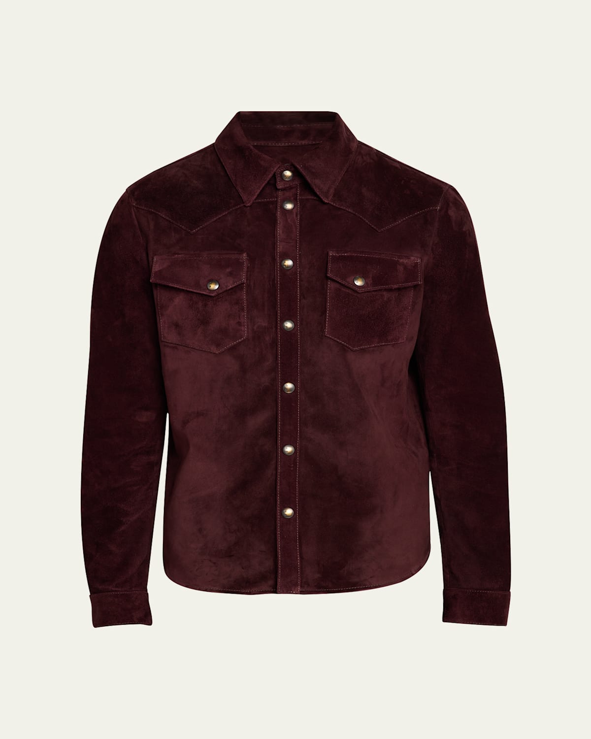 Men's Lowry Suede Overshirt