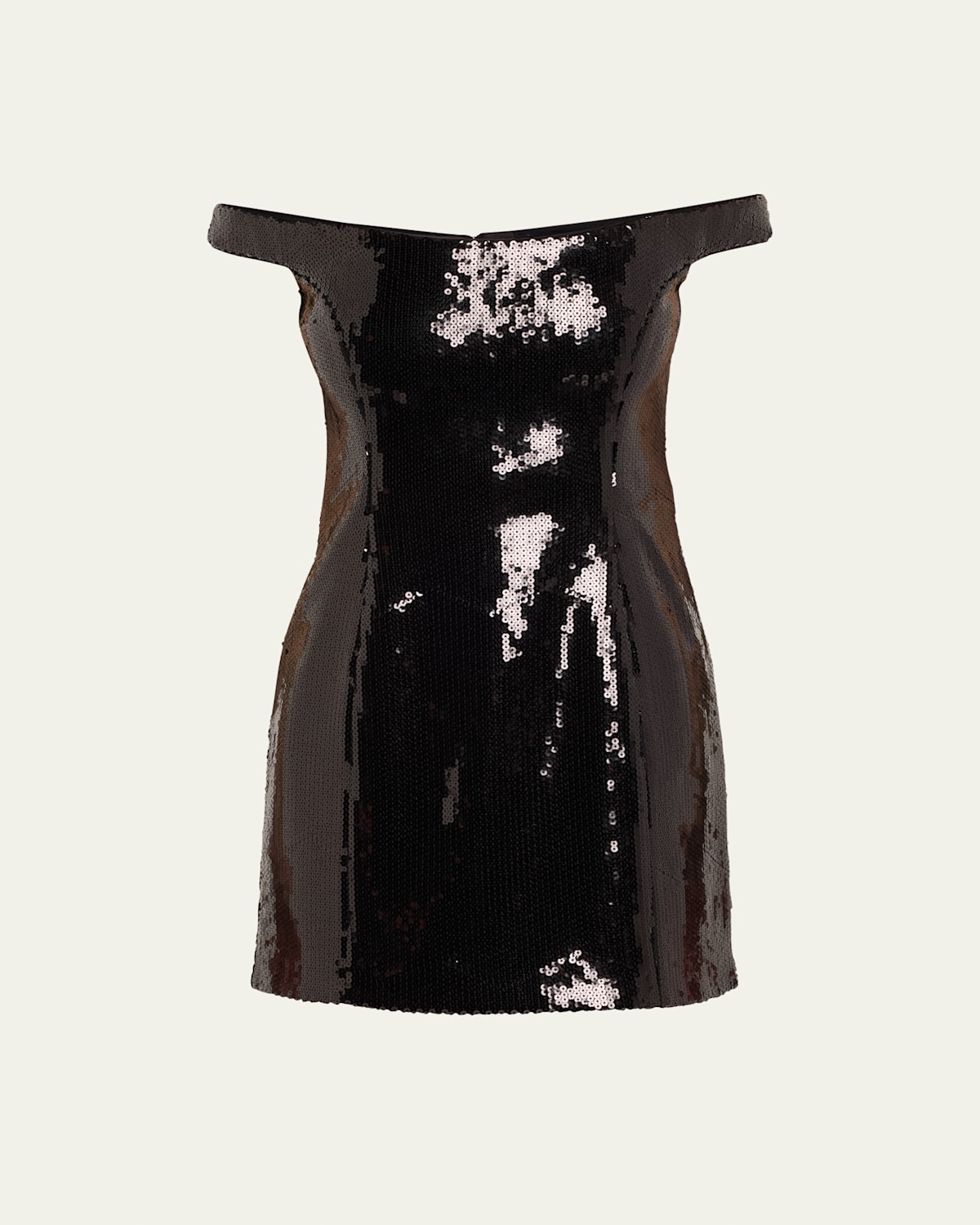 Retroféte Dannie Sequined Mini Dress In Black