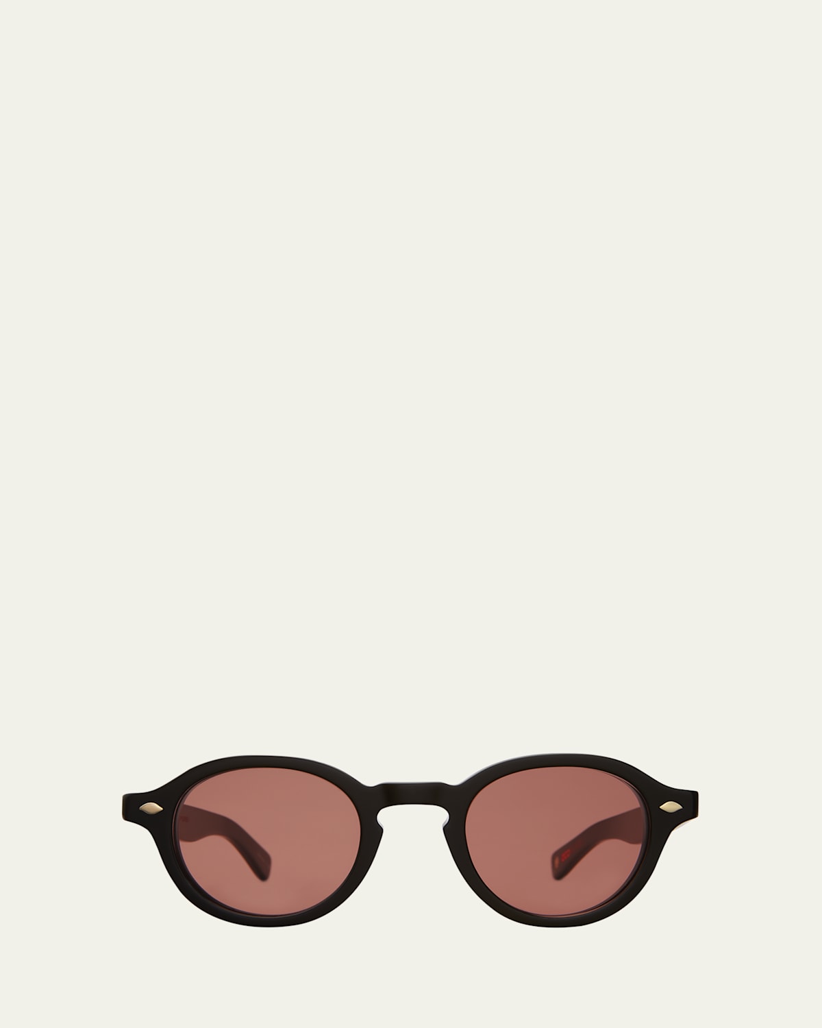 Men's Flipper Thick Round Sunglasses