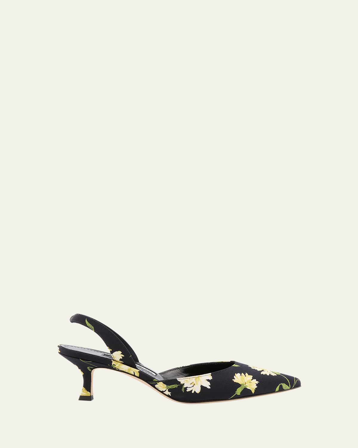 Manolo Blahnik Carolyne Floral Slingback Pumps In Multi Pattern