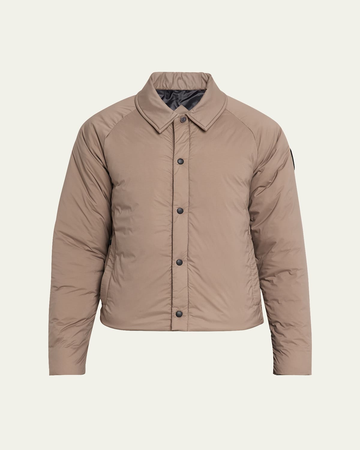 Canada Goose Lodge Coach Jacket Taupe Grey In Multi