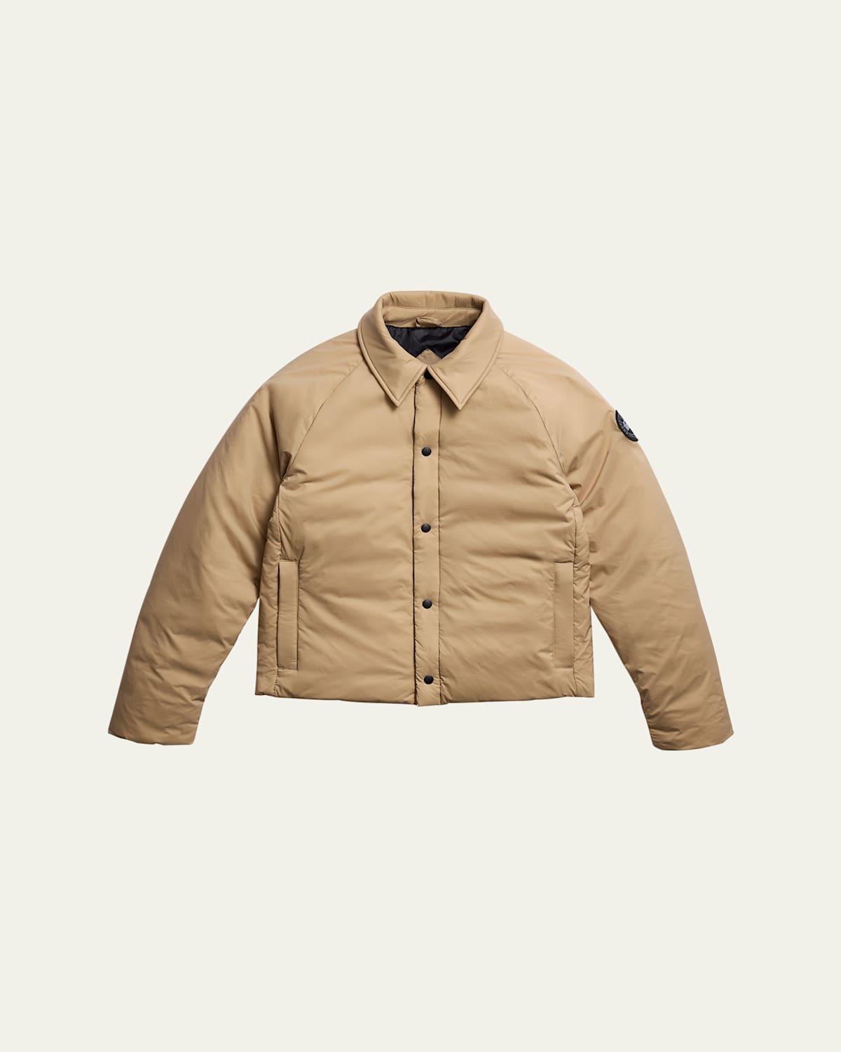 Canada Goose Men's Lodge Coach Jacket In Desert Sand