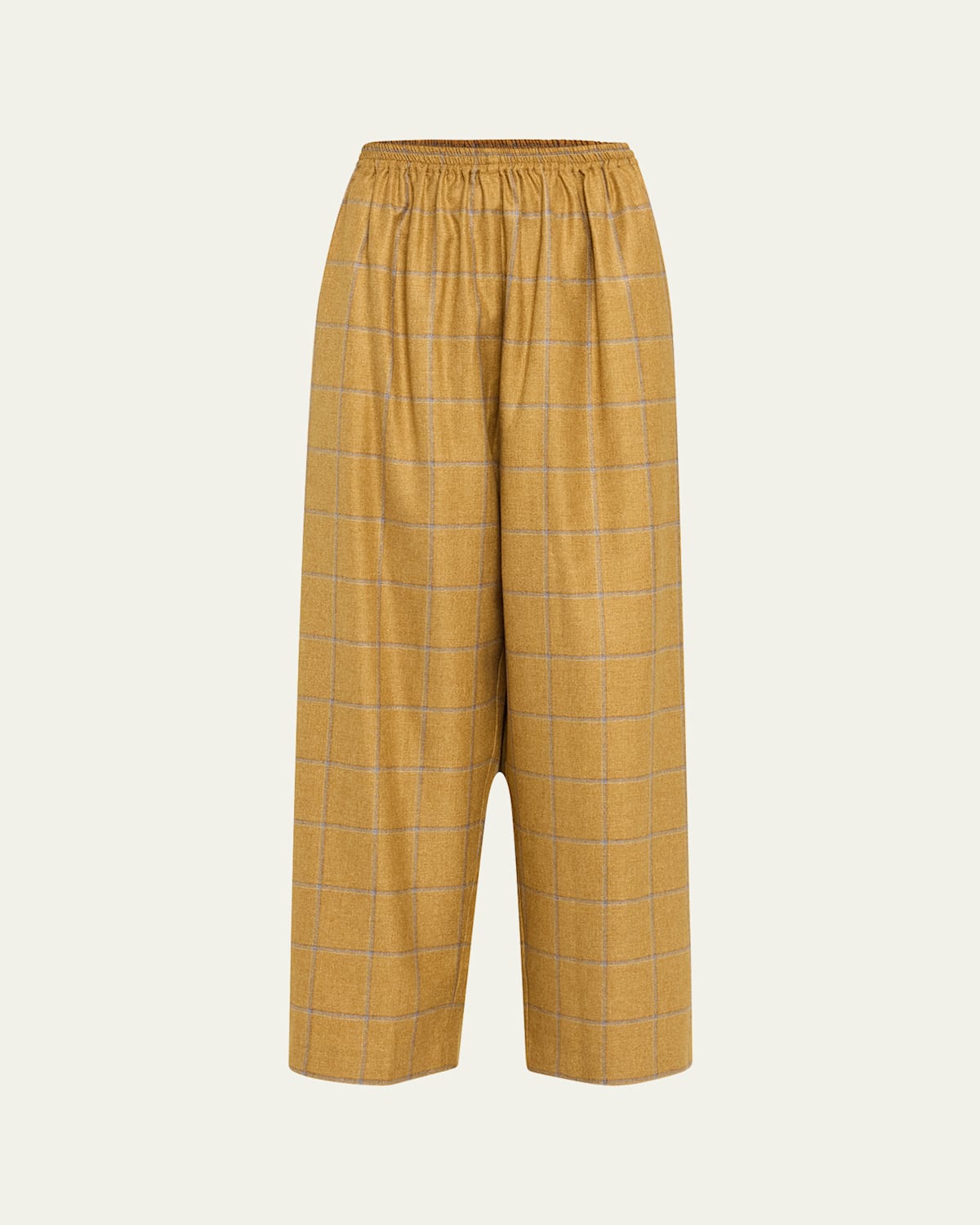 Eskandar Japanese Trousers In Chamomile