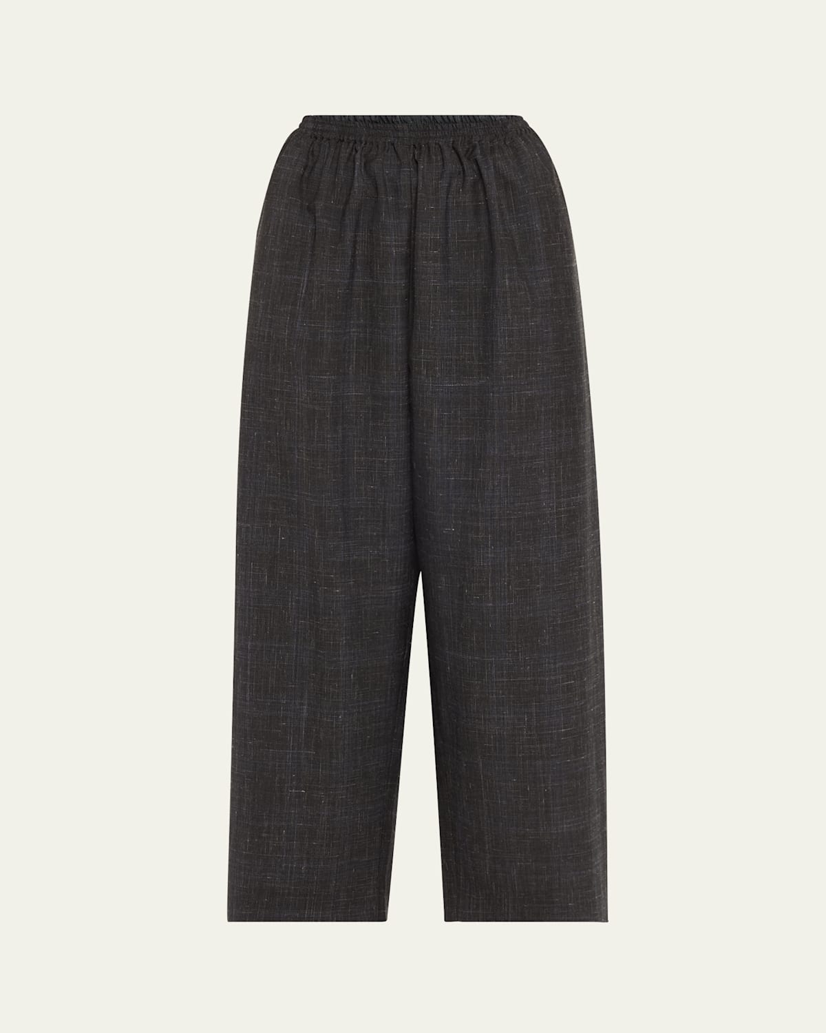 Eskandar Japanese Trousers In Charcoal