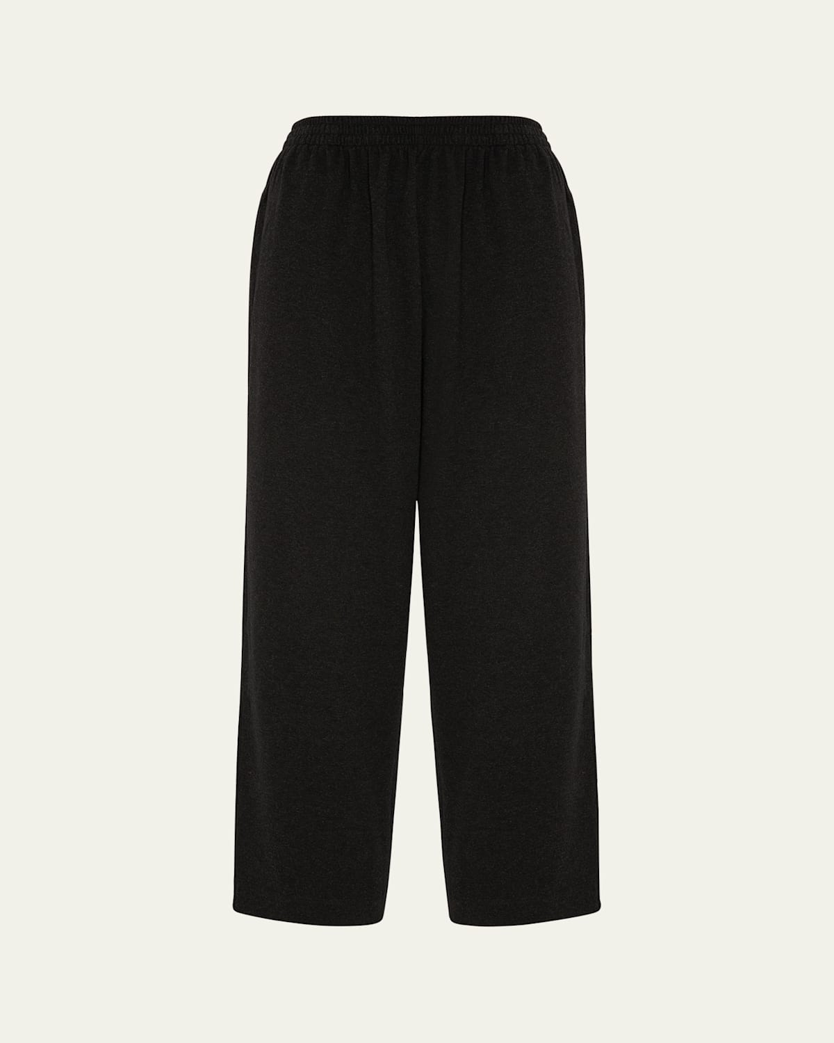 Shop Eskandar Cotton Japanese Trousers In Coal