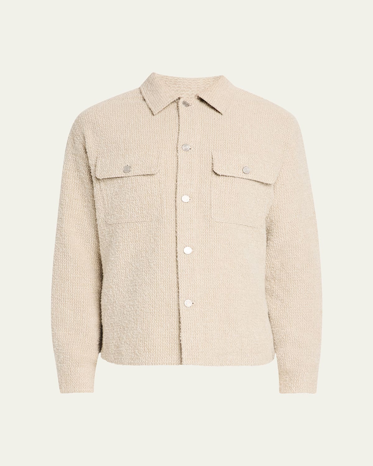 Men's Tweed Overshirt