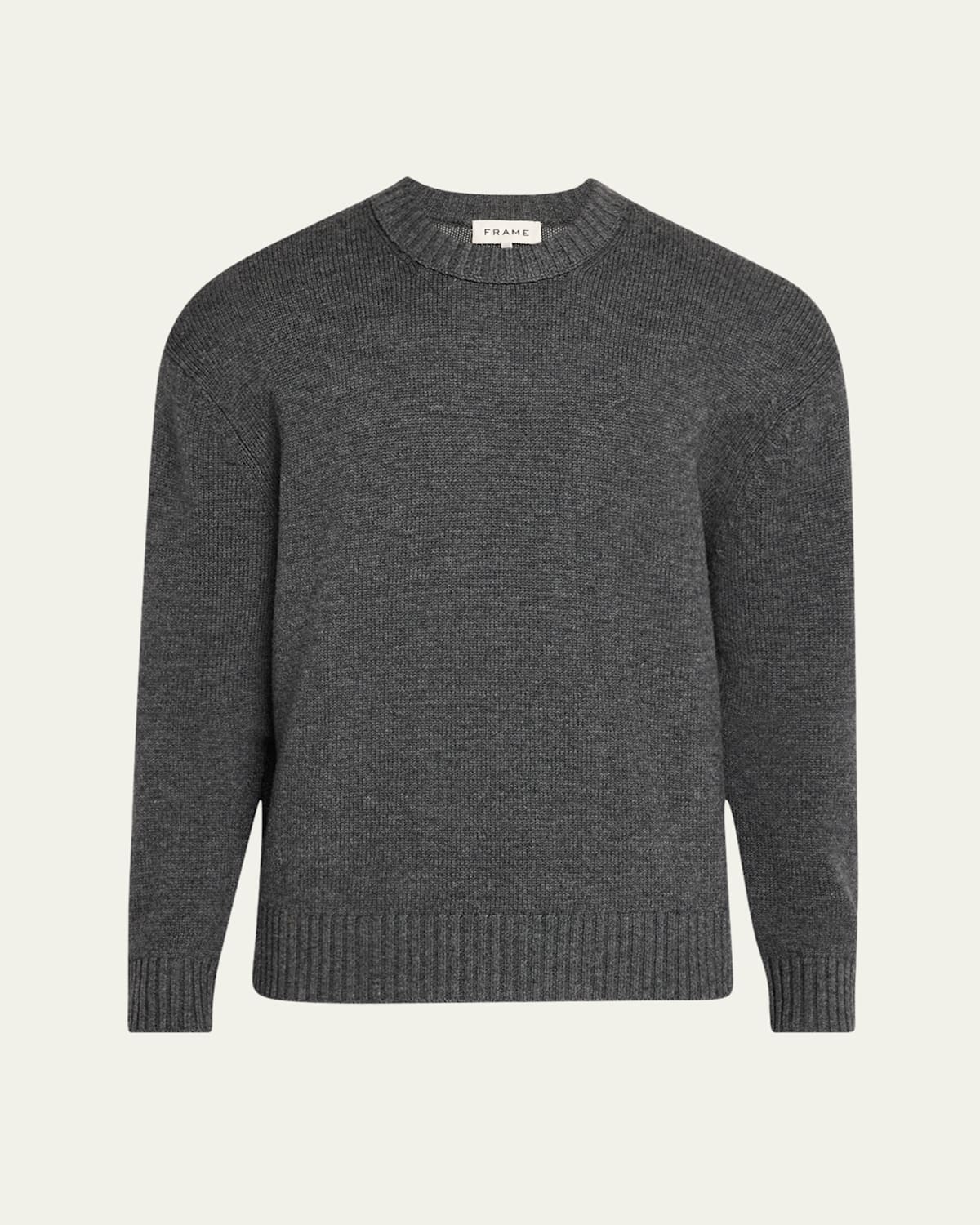 Men's Wool-Cashmere Crew Sweater