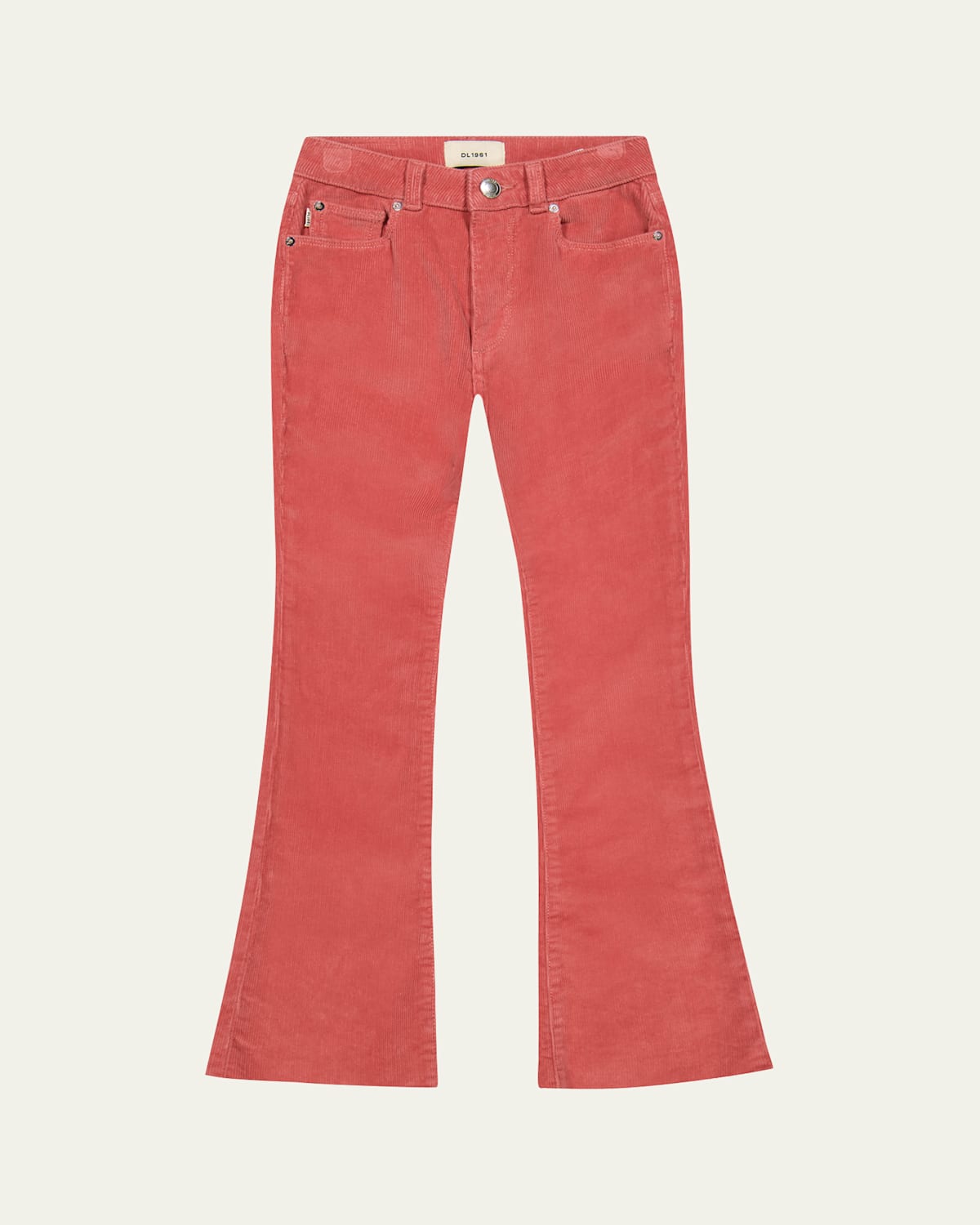 Girl's Claire High Rise Corduroy Pants, Size 7-16