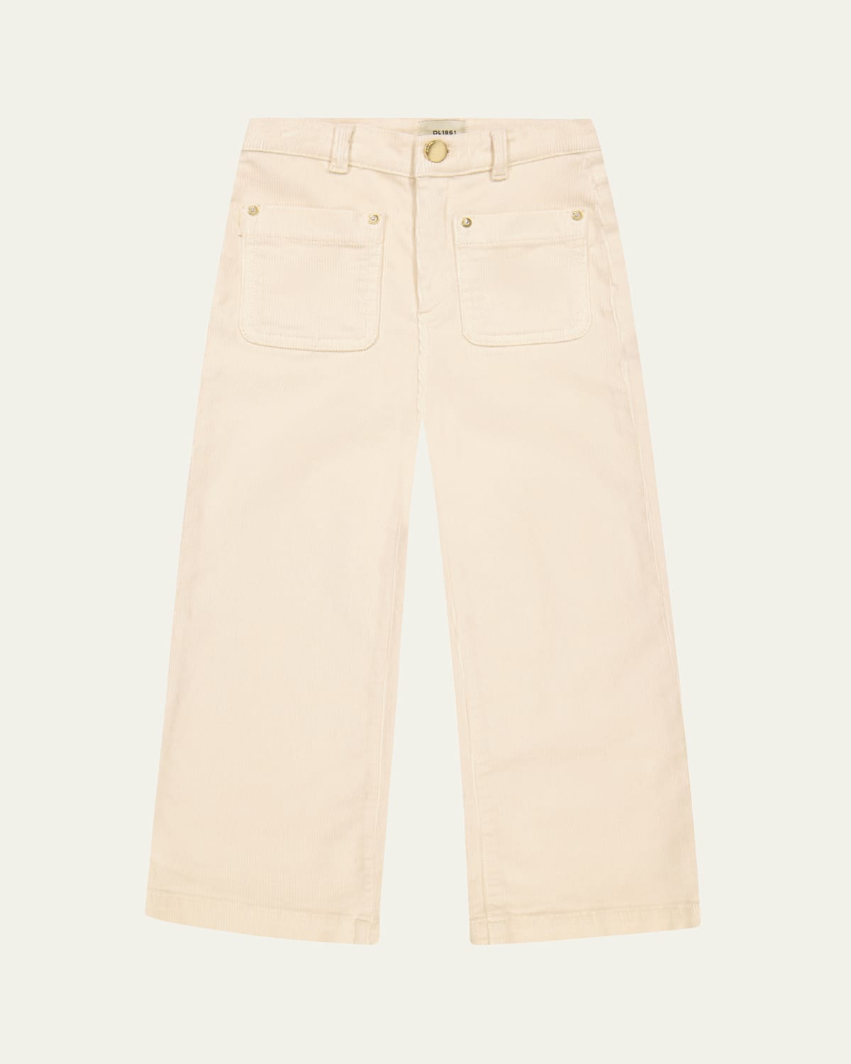 Girl's Lily Wide Leg Corduroy Pants, Size 7-16