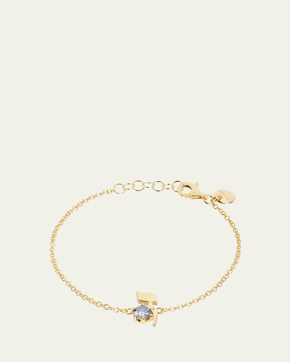 18K Gold Hebrew ZAYN Initial Bracelet