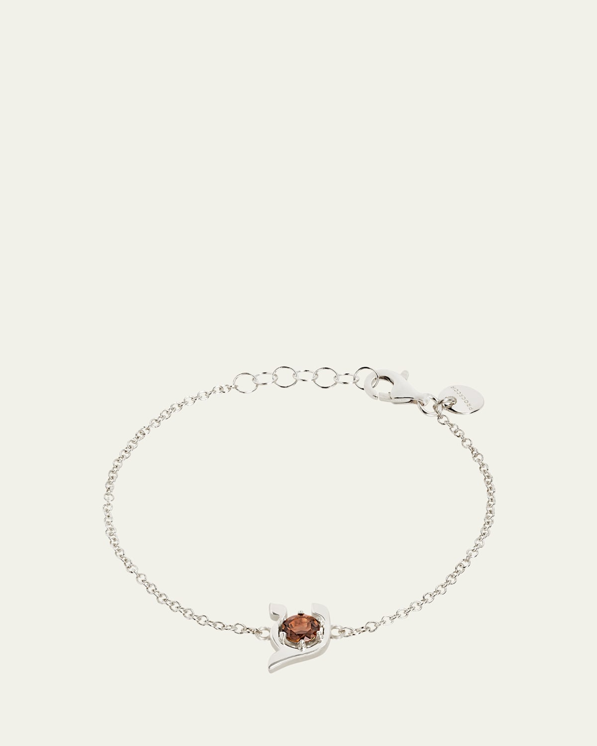 18K Gold Hebrew AYN Initial Bracelet