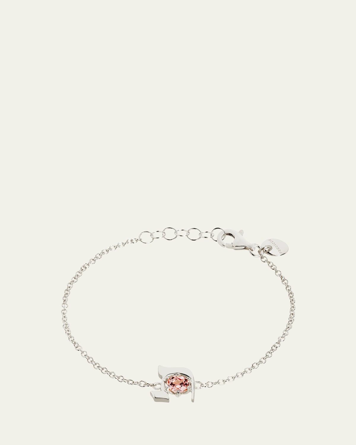 18K Gold Hebrew TAV Initial Bracelet
