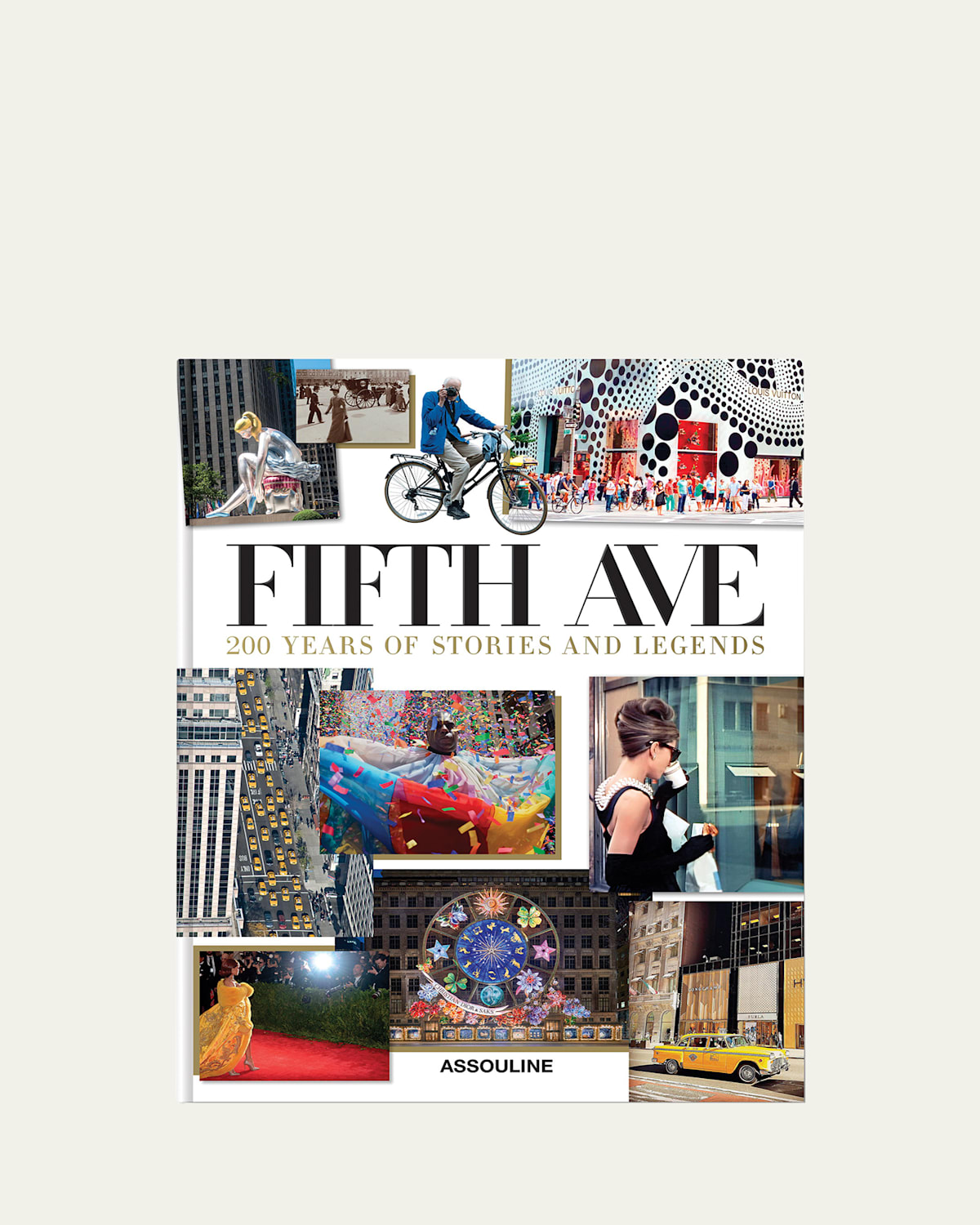 ASSOULINE FIFTH AVENUE: 200 YEARS OF STORIES AND LEGENDS BOOK BY JAY MCINERNEY & JULIE SATOW 