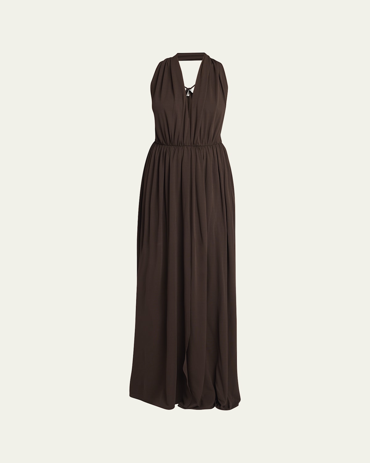 The Row Pharao Maxi Dress In Oak