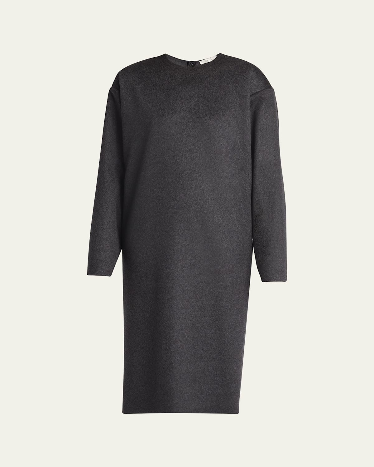 Lysiane Long-Sleeve Midi Cashmere Dress