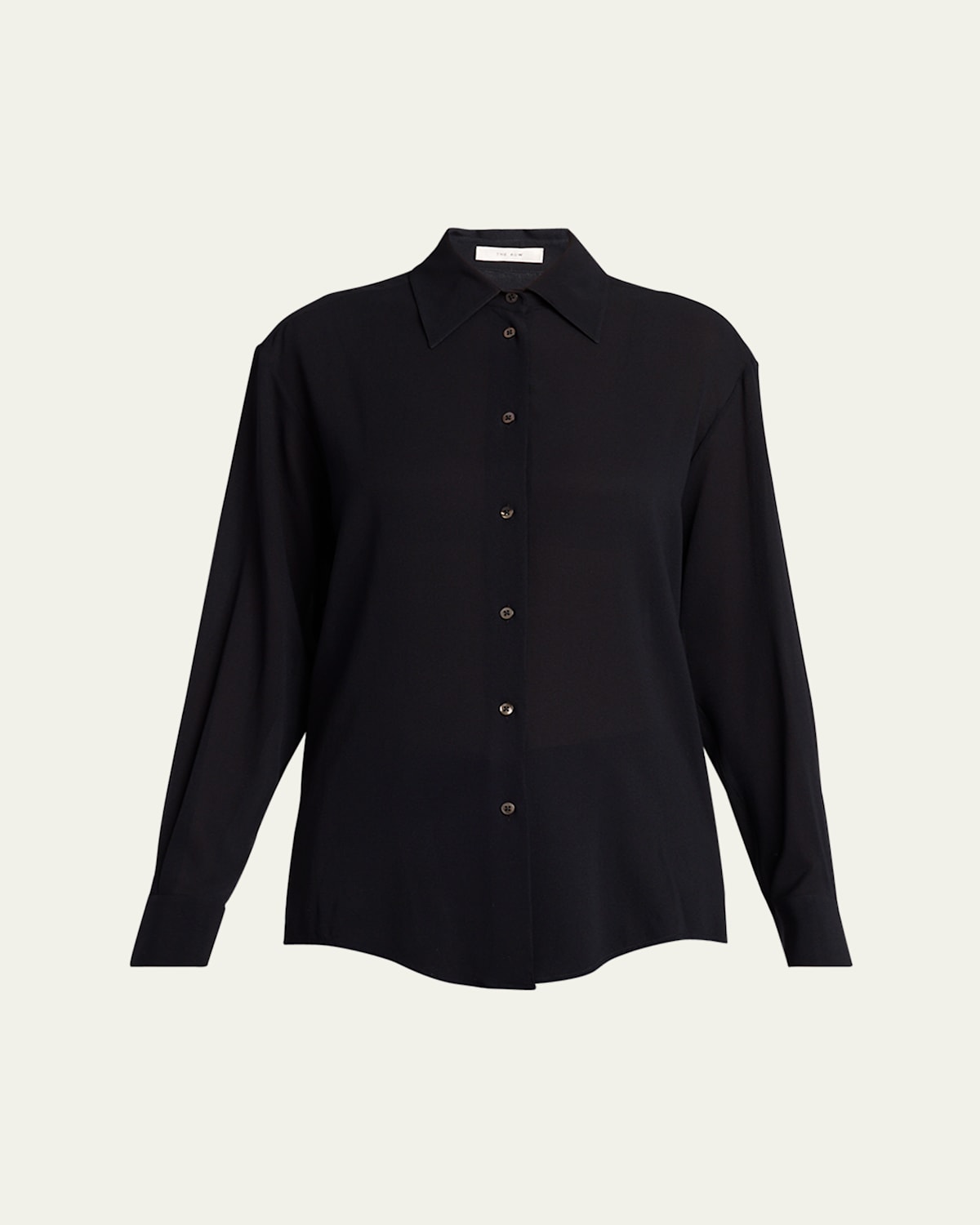 Elia Button Down Silk Blouse