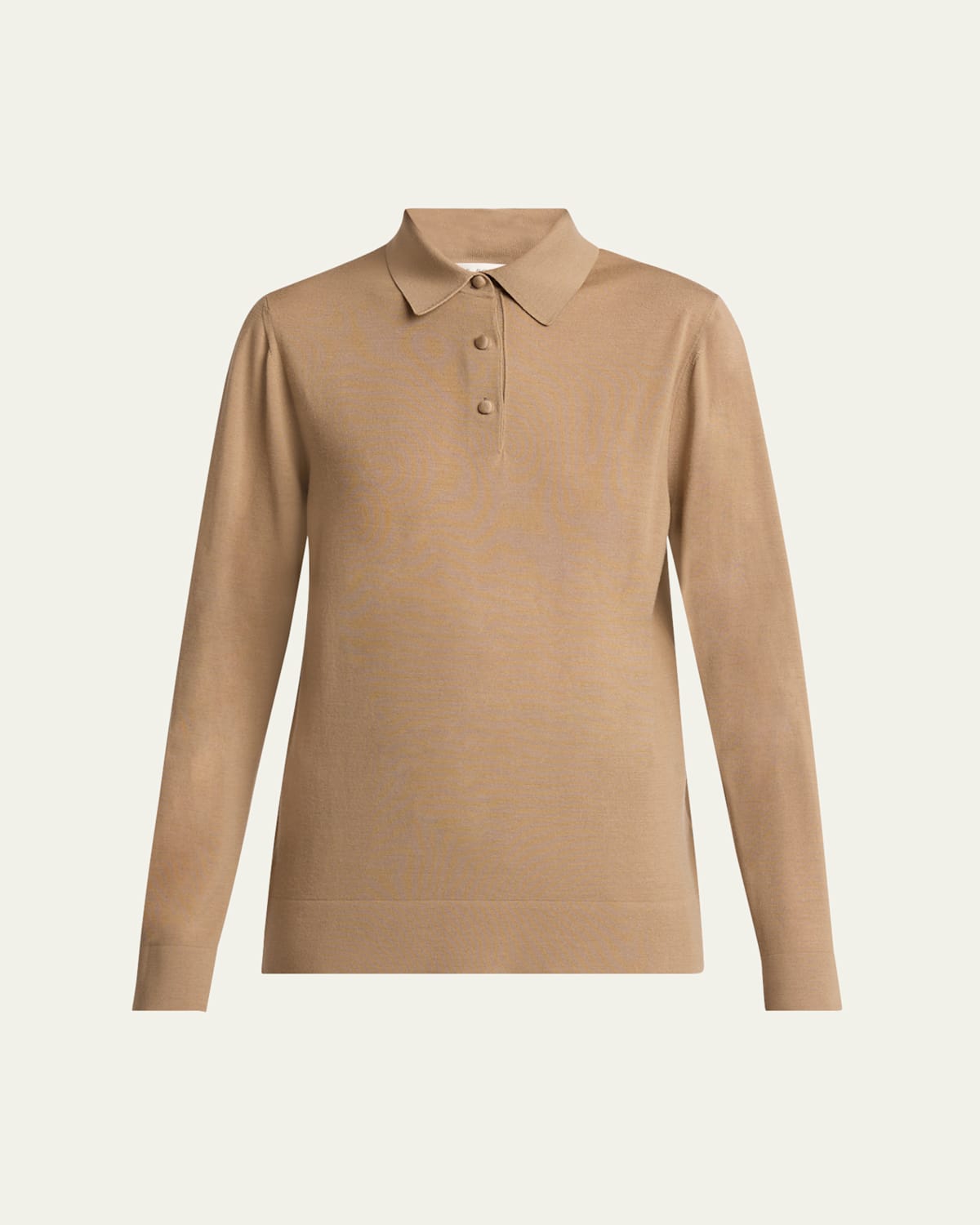The Row Women's Ipanelli Polo Shirt In Camel