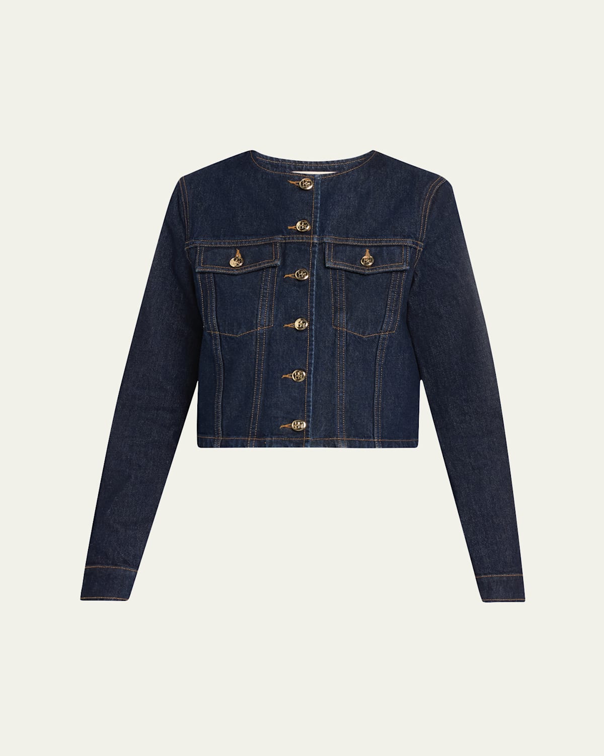 The Sabine Tailored Denim Jacket