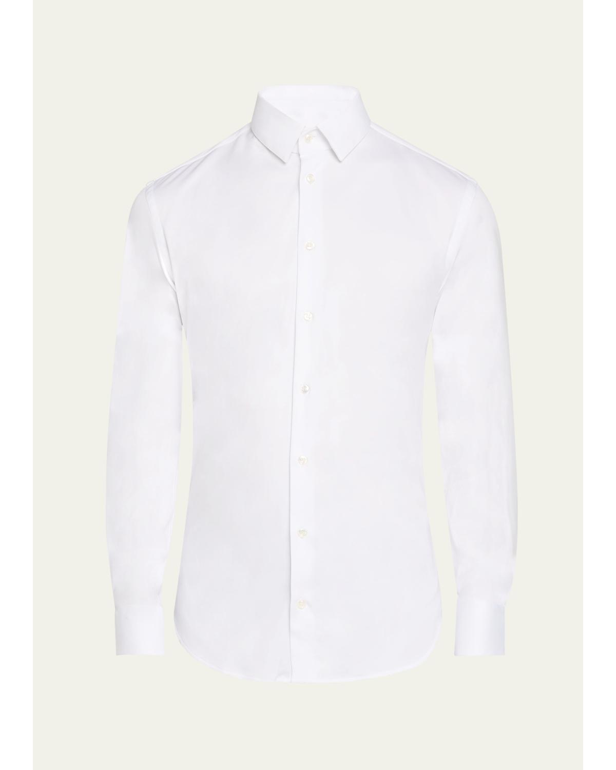 Men'S Solid Sport Shirt