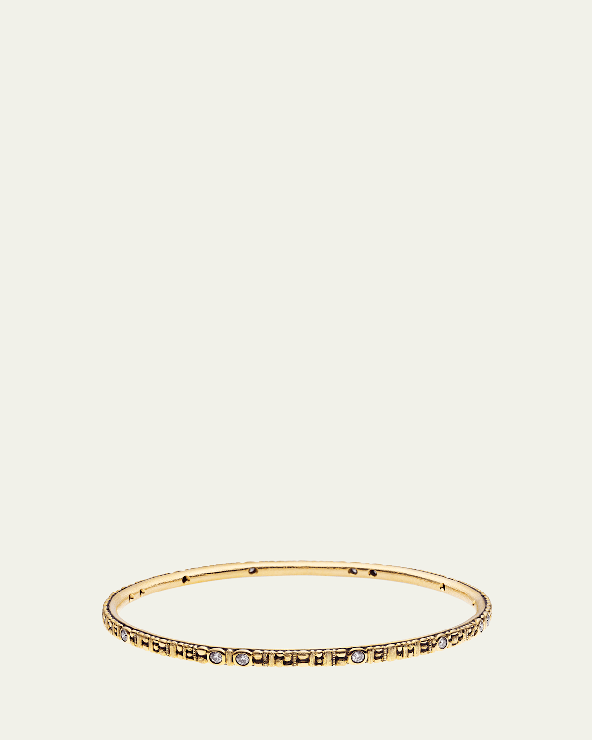 Sea Shore 1 Bracelet with Diamonds in 18K Yellow Gold