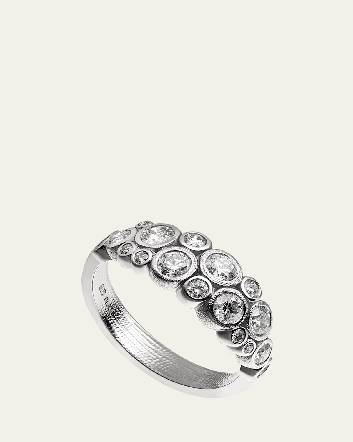 Platinum and Diamond Ring