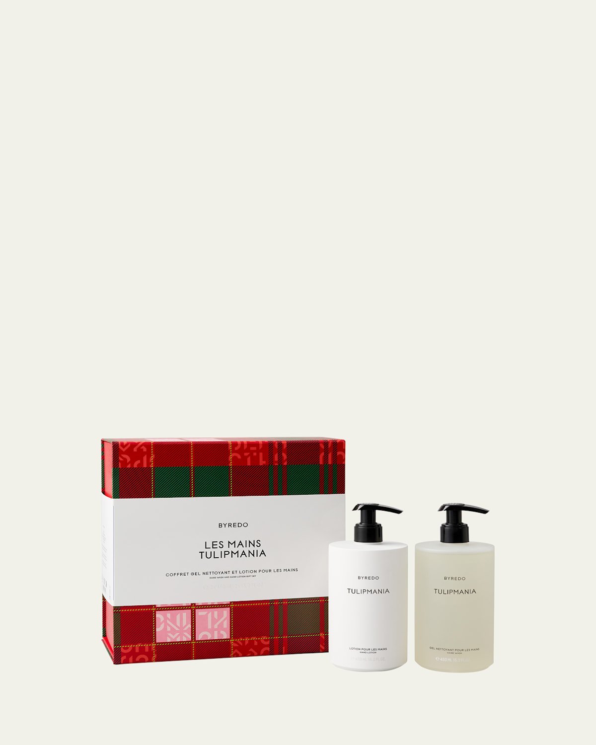 Les Mains Tulipmania Hand Wash and Hand Lotion Gift Set, 2 x 15.2 oz.