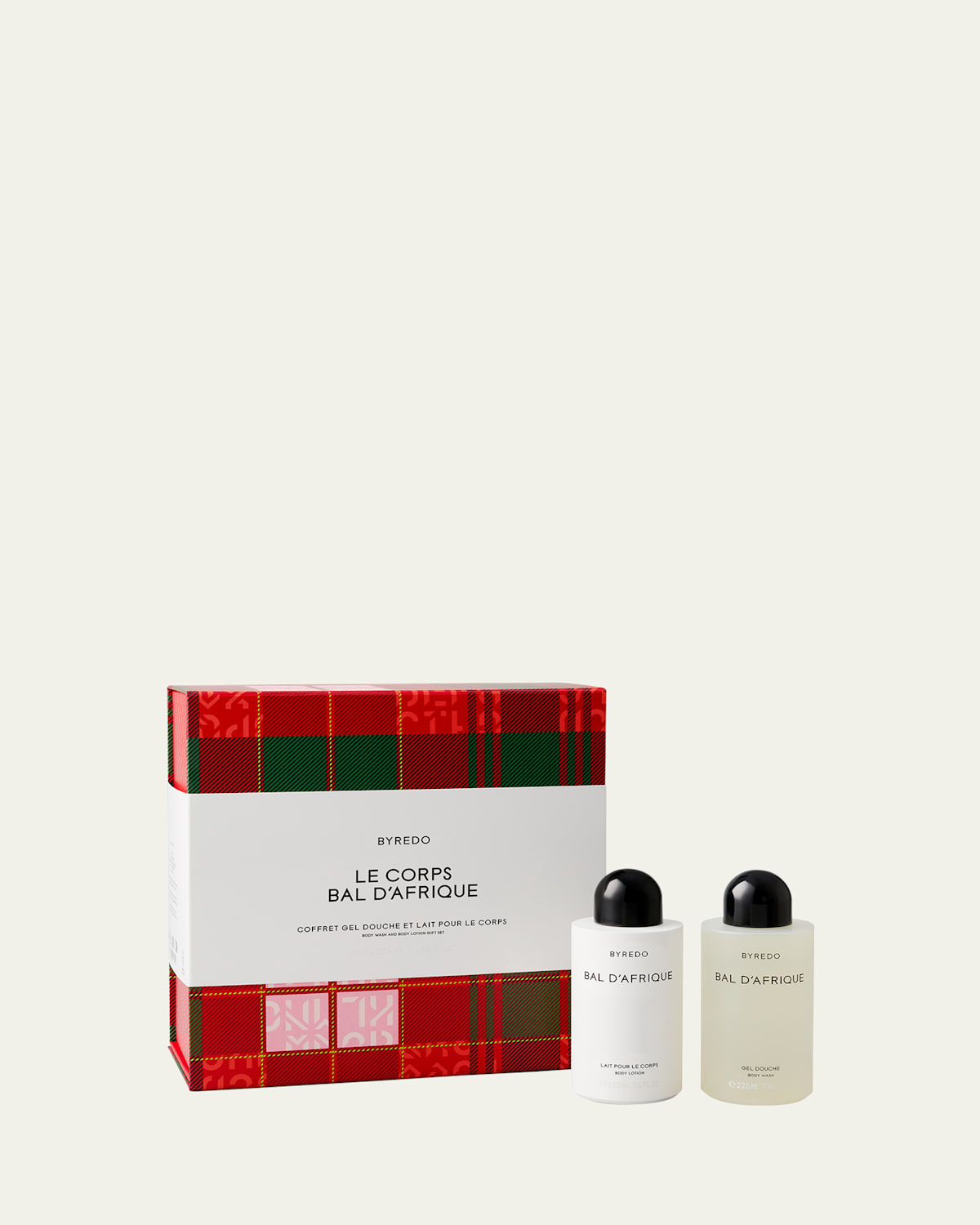 Le Corps Bal d'Afrique Body Wash and Body Lotion Gift Set, 2 x 7.6 oz.