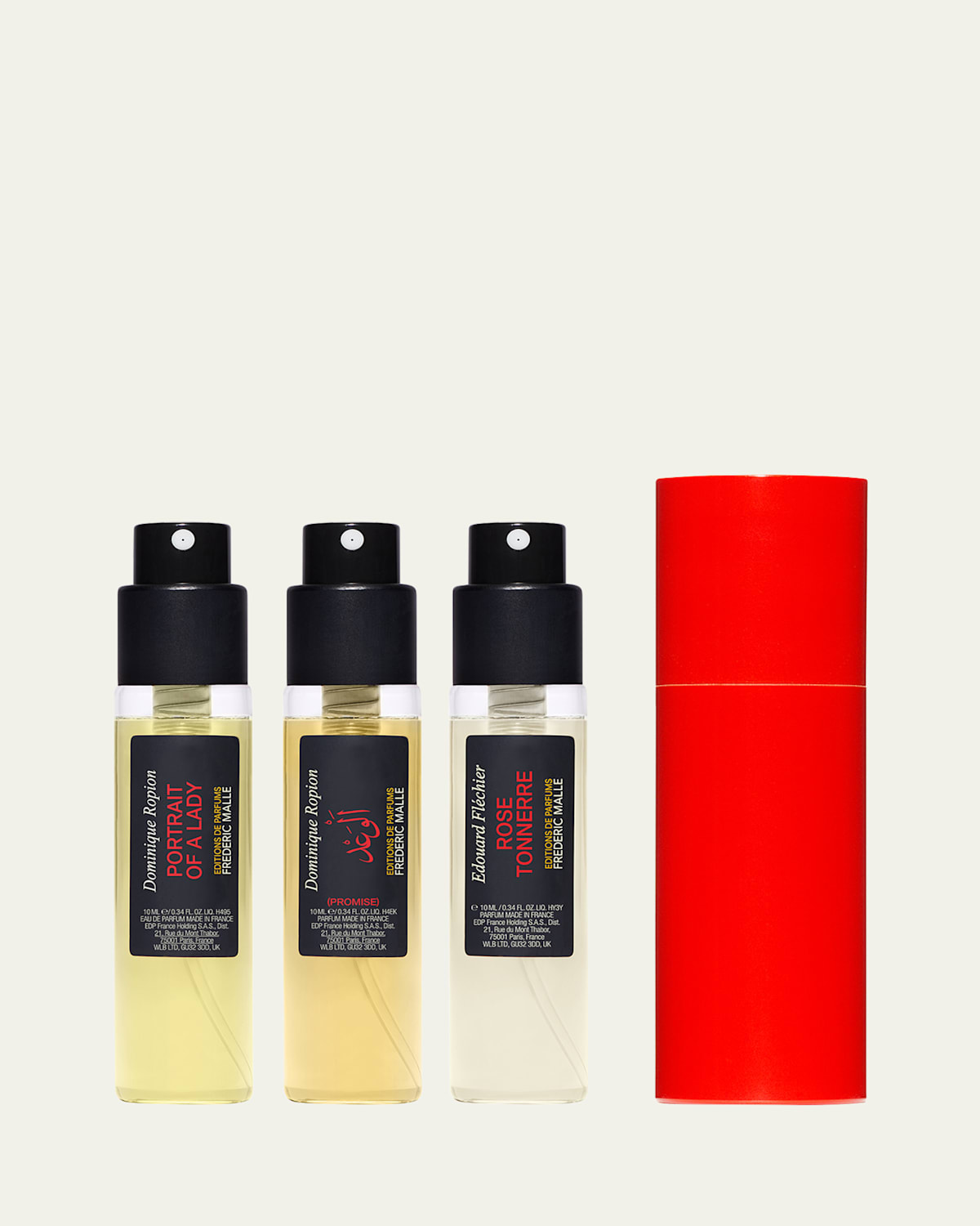 Limited Edition Signature 3 Roses Fragrance Gift Set with Case, 3 x 0.34 oz.