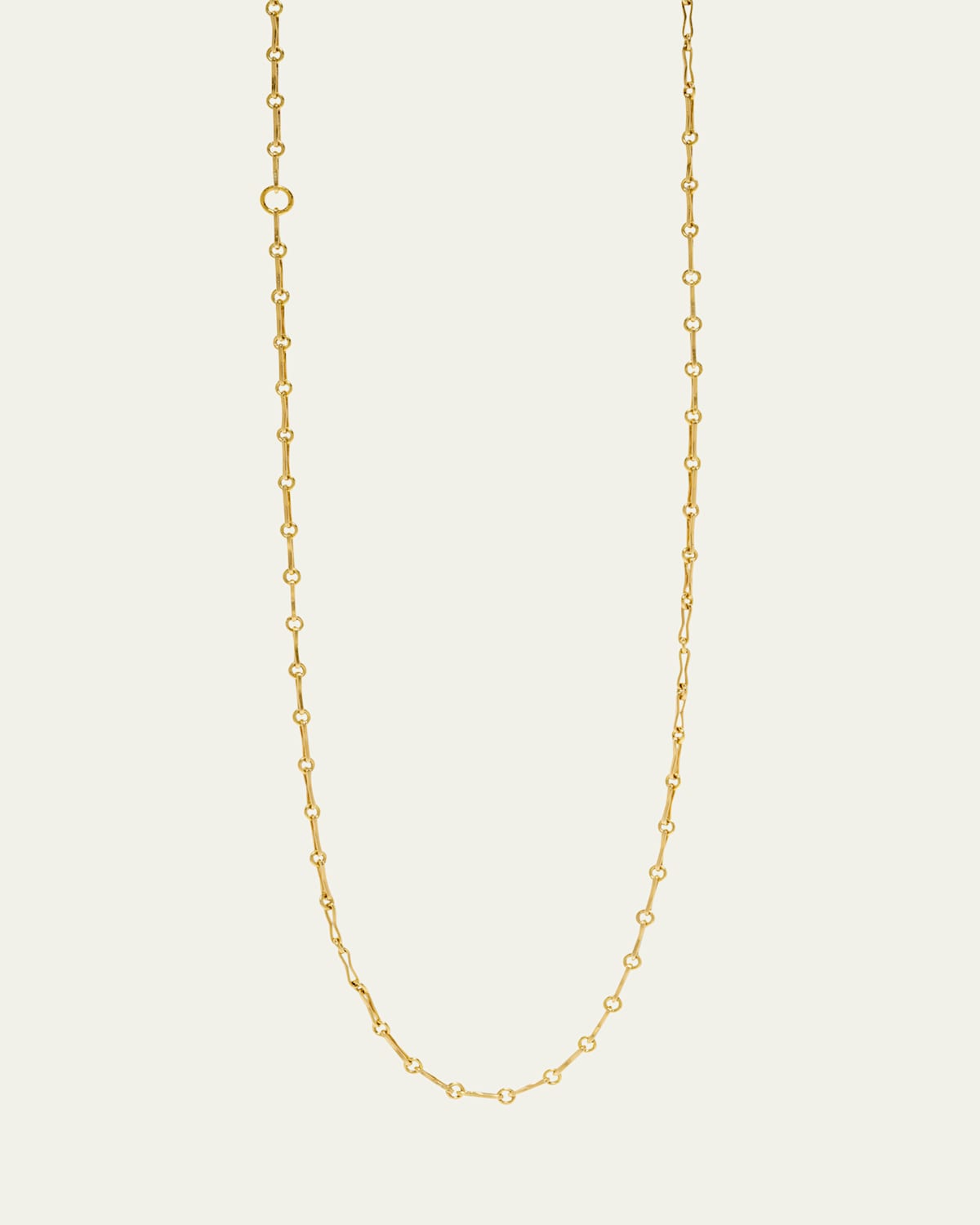 18K Yellow Gold Small Motif Chain Necklace, 20"