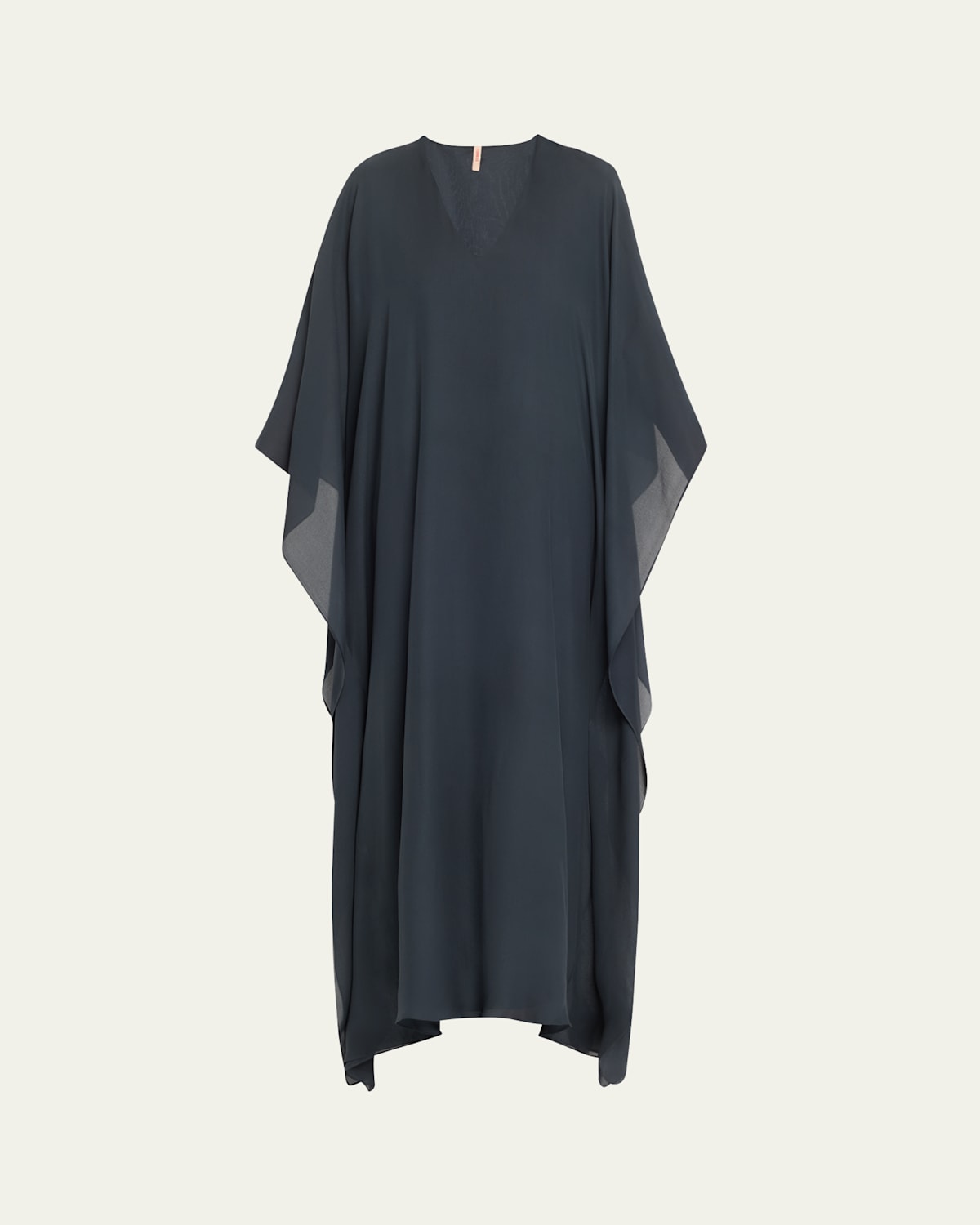 INDRESS ORGANIC SILK KAFTAN DRESS 