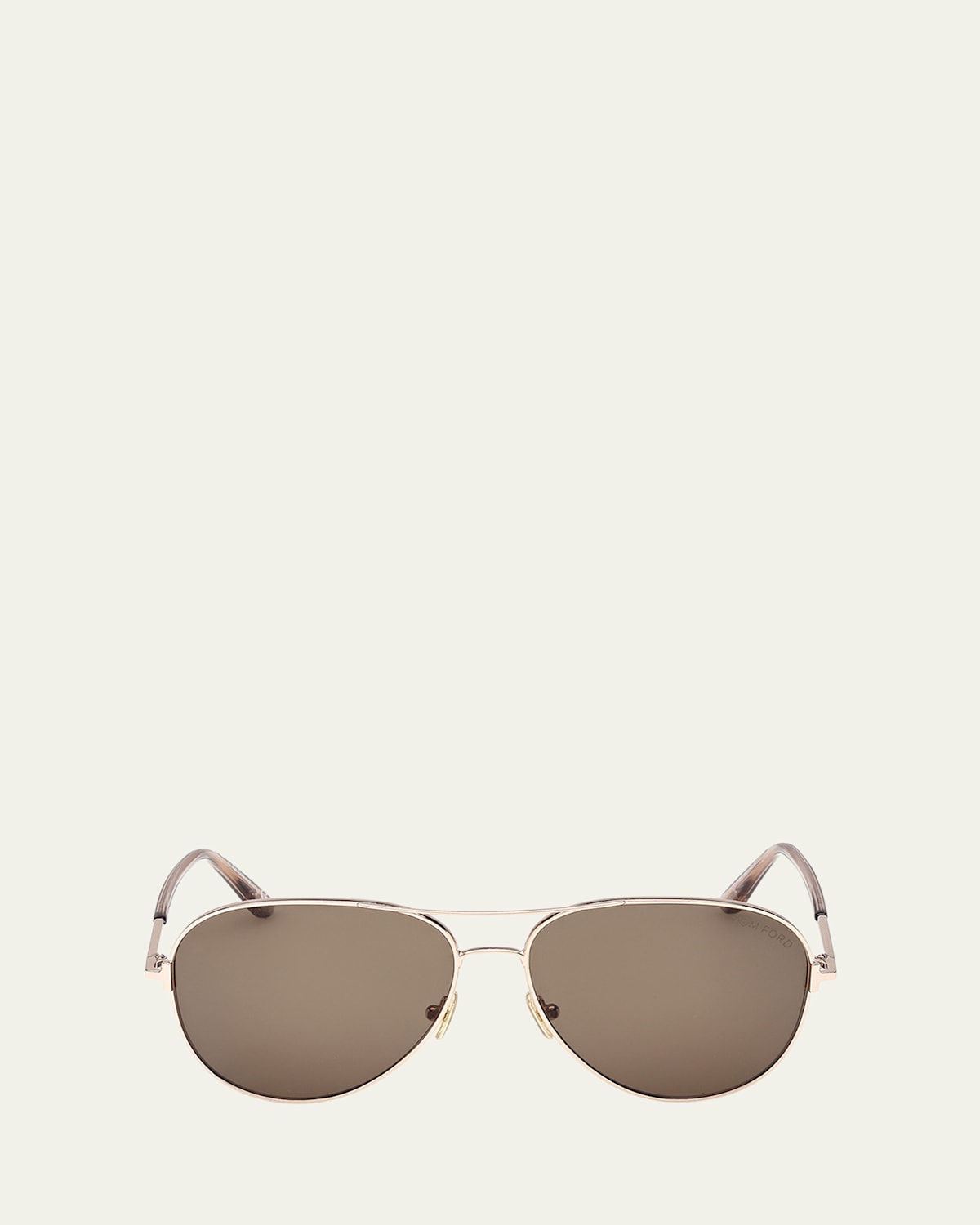 Tom Ford Clark Metal Aviator Sunglasses