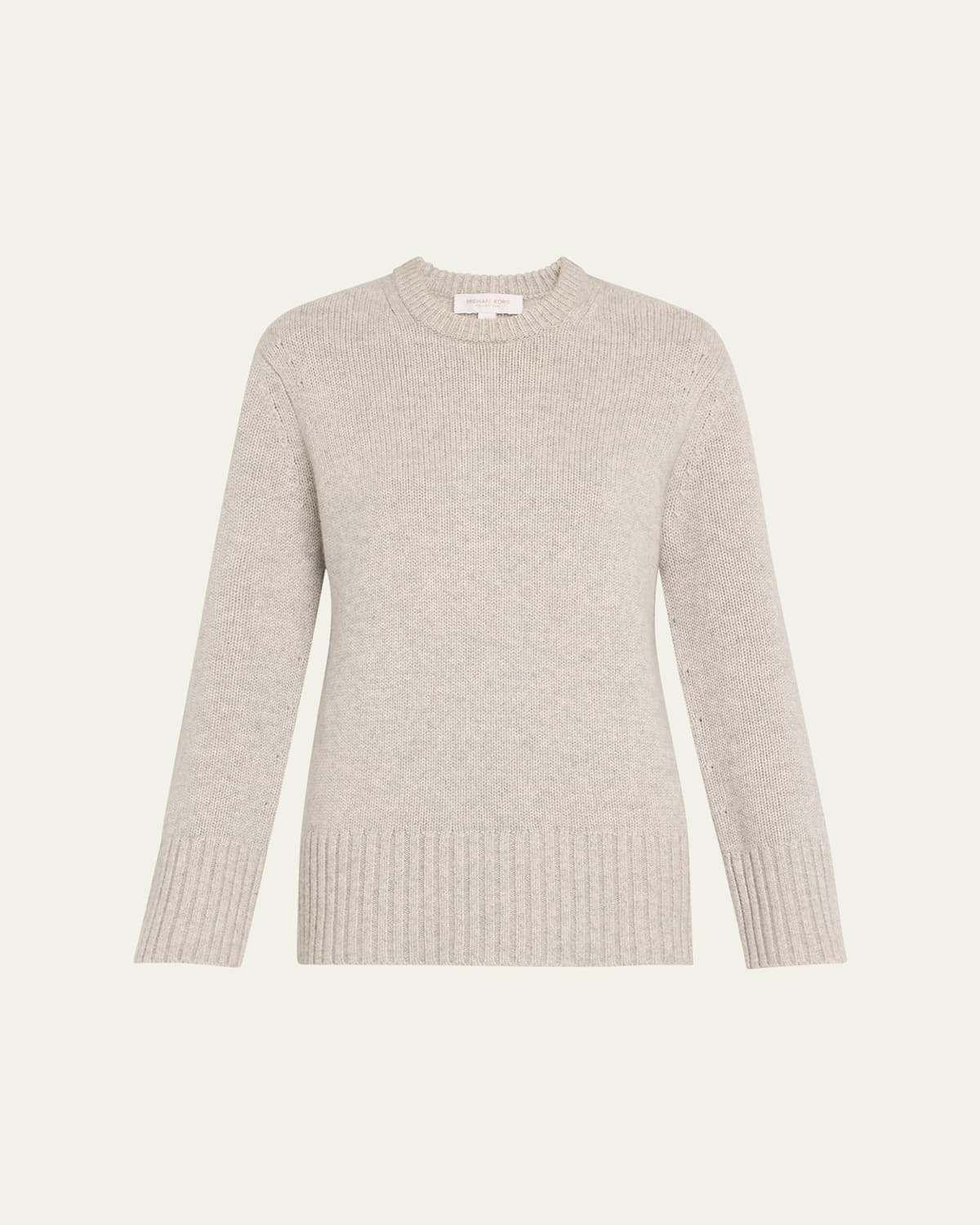 Crewneck Oversized Cashmere Tunic Sweater