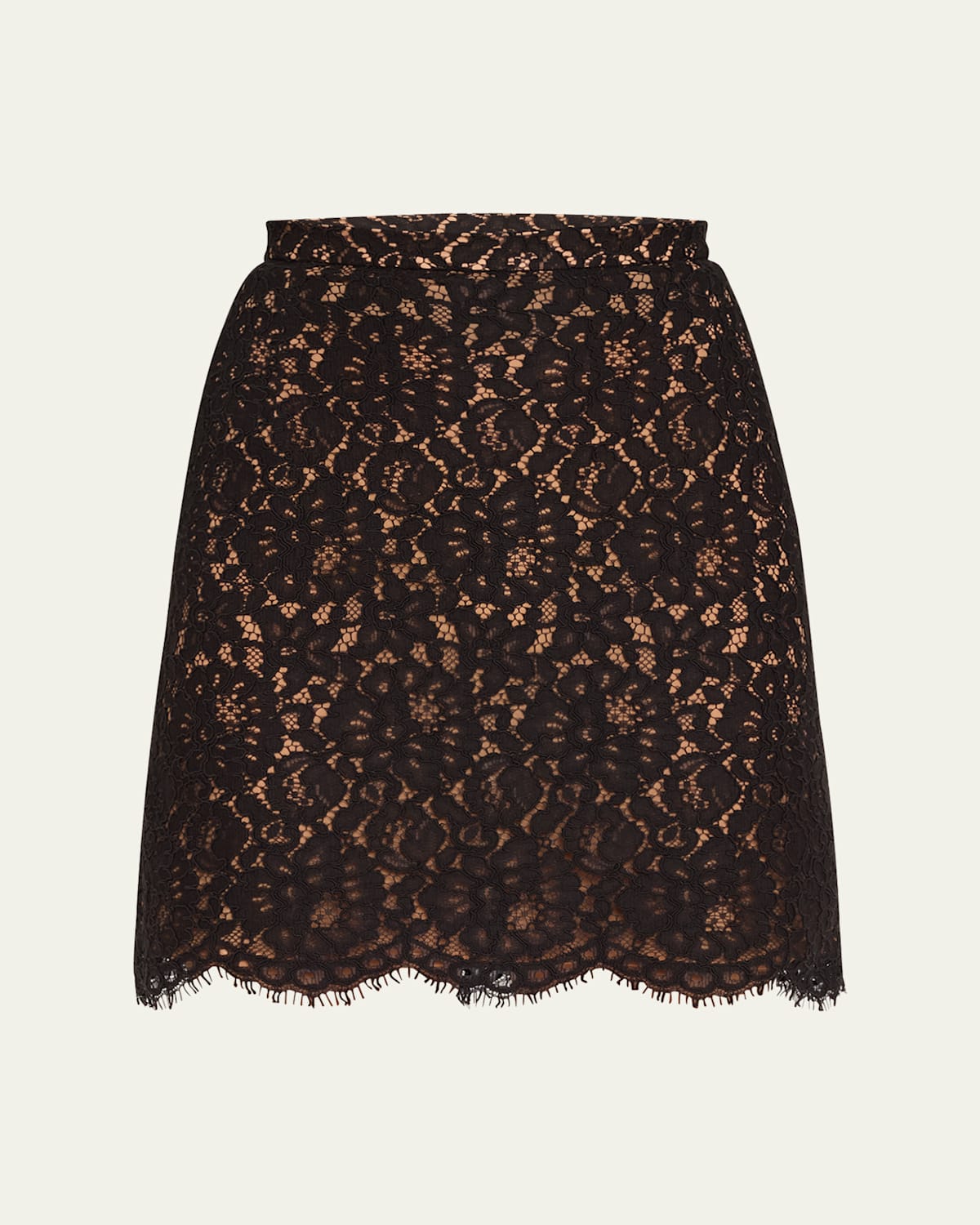Lace Mini Skirt